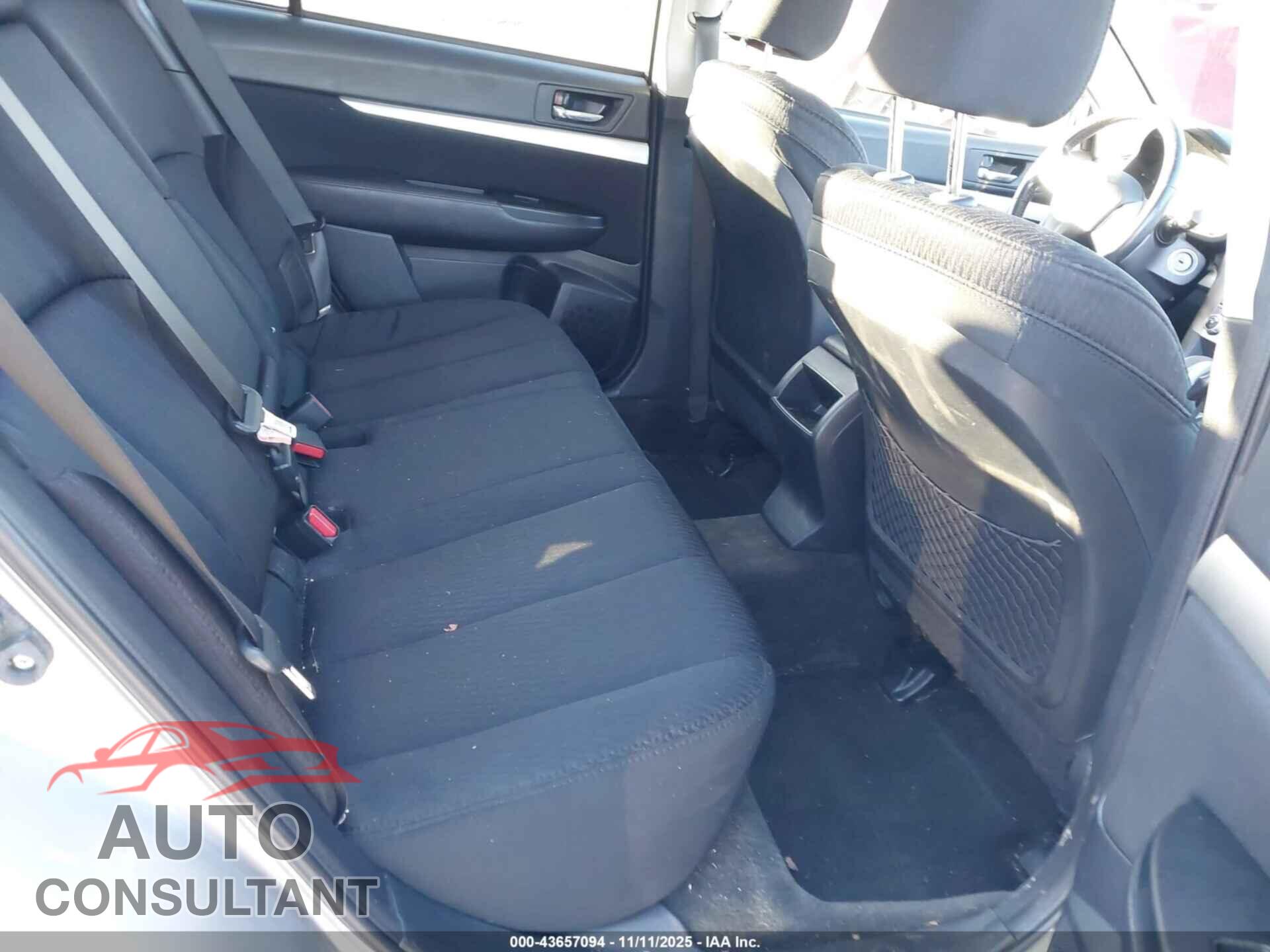 SUBARU OUTBACK 2012 - 4S4BRBCC8C3238399