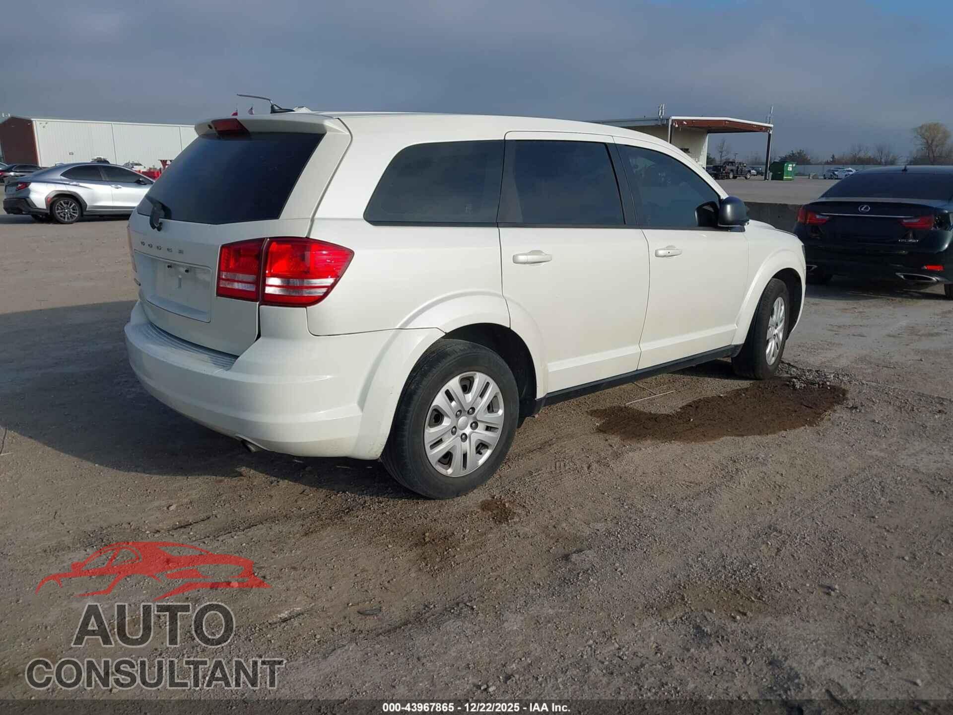 DODGE JOURNEY 2015 - 3C4PDCABXFT553495