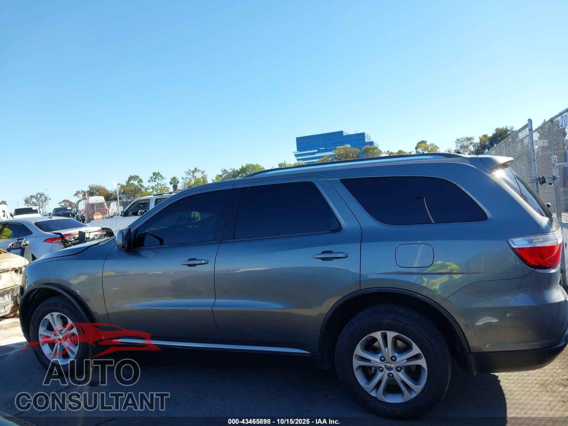 DODGE DURANGO 2012 - 1C4RDHAG6CC108857