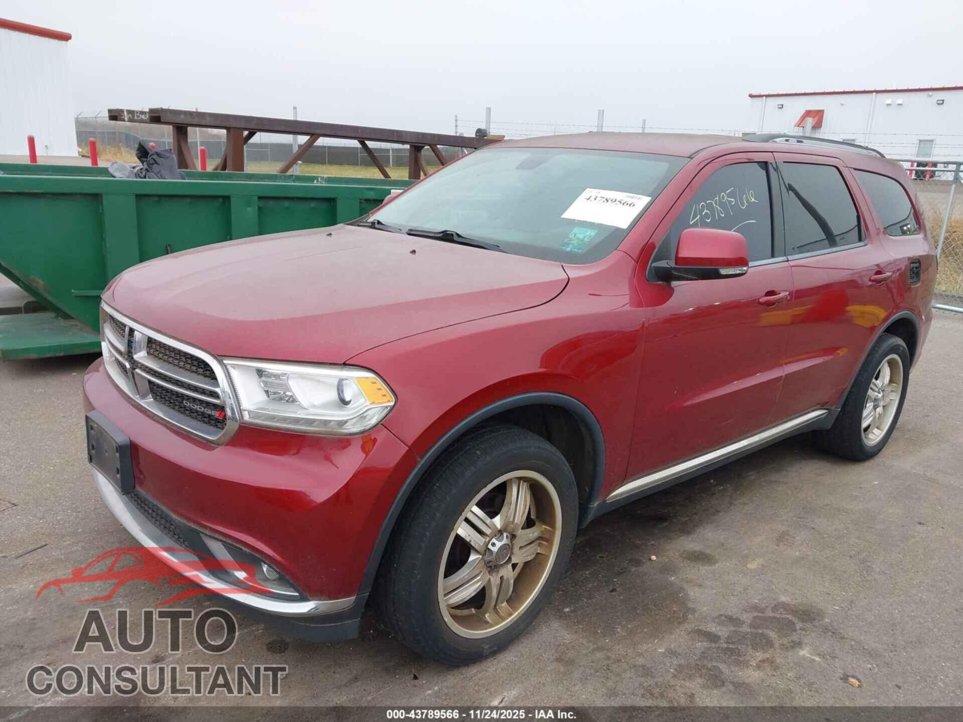 DODGE DURANGO 2014 - 1C4RDJDGXEC323292