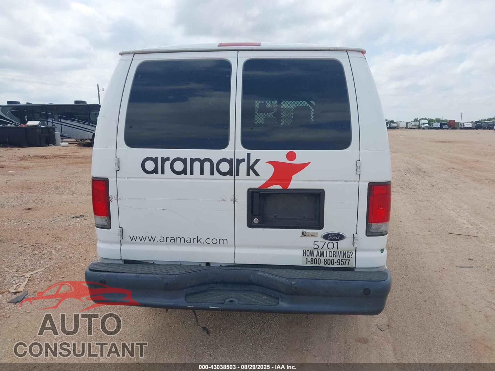 FORD E-150 2013 - 1FTNE1EW2DDB01761