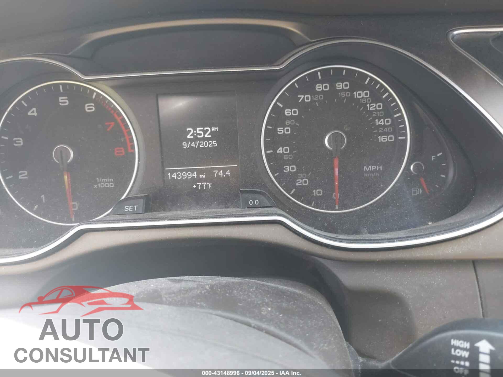 AUDI A4 2013 - WAUFFAFL1DN005018