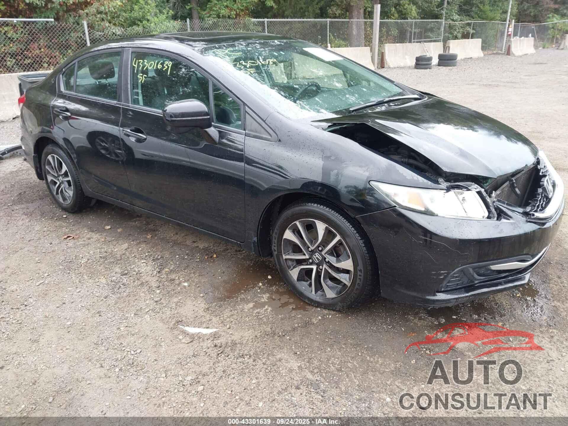 HONDA CIVIC 2014 - 19XFB2F86EE225695