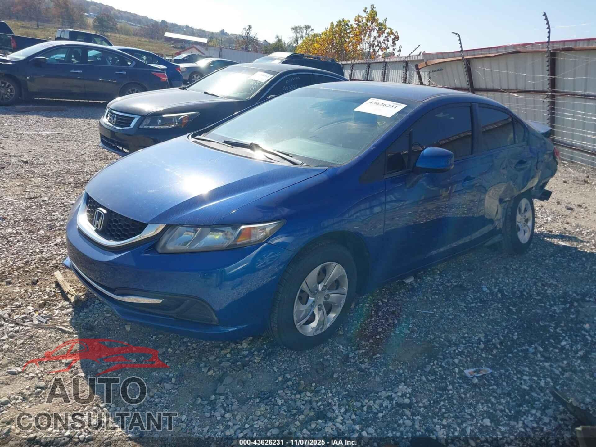 HONDA CIVIC 2013 - 19XFB2F52DE043318