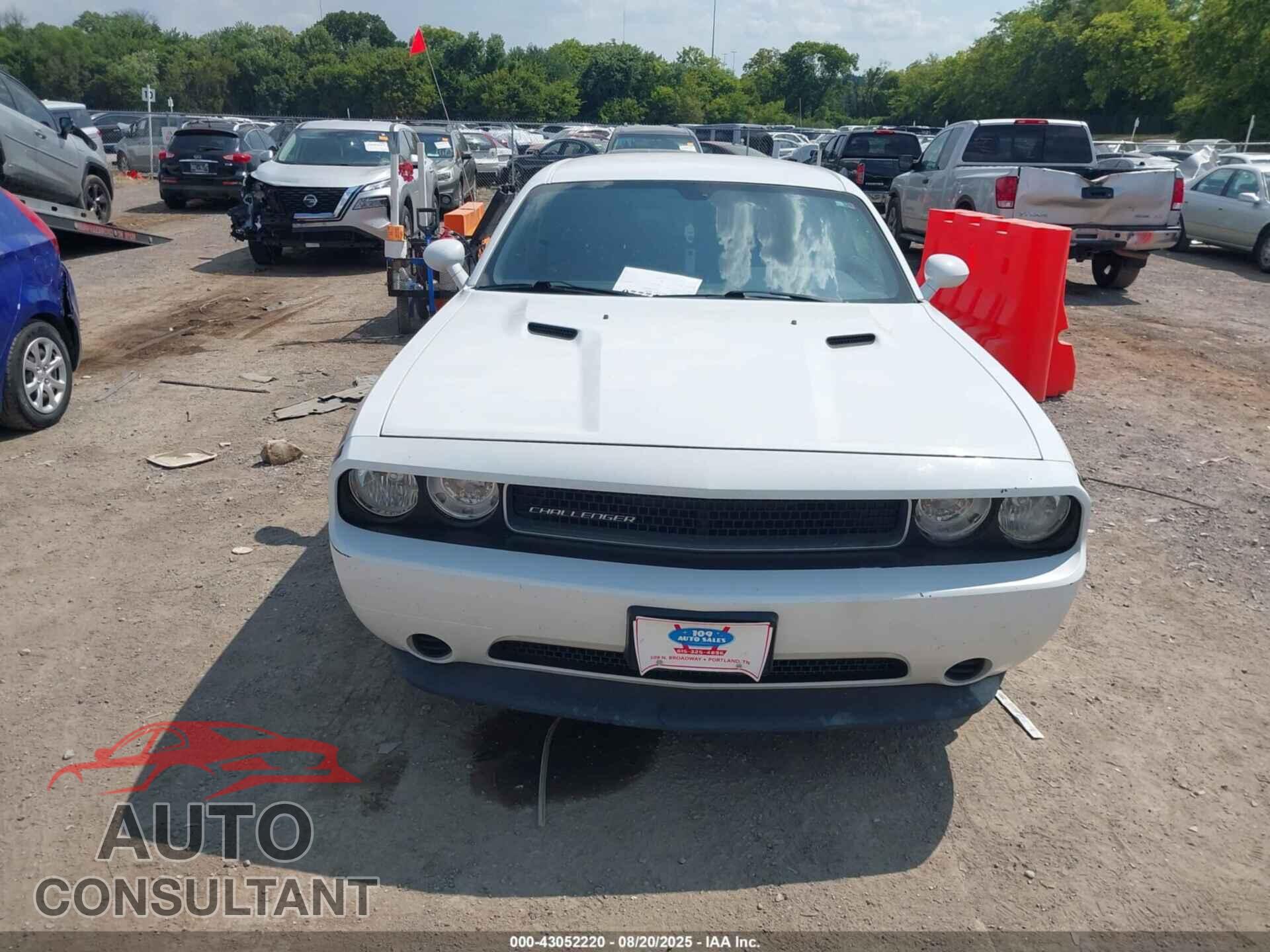 DODGE CHALLENGER 2013 - 2C3CDYAG4DH649074