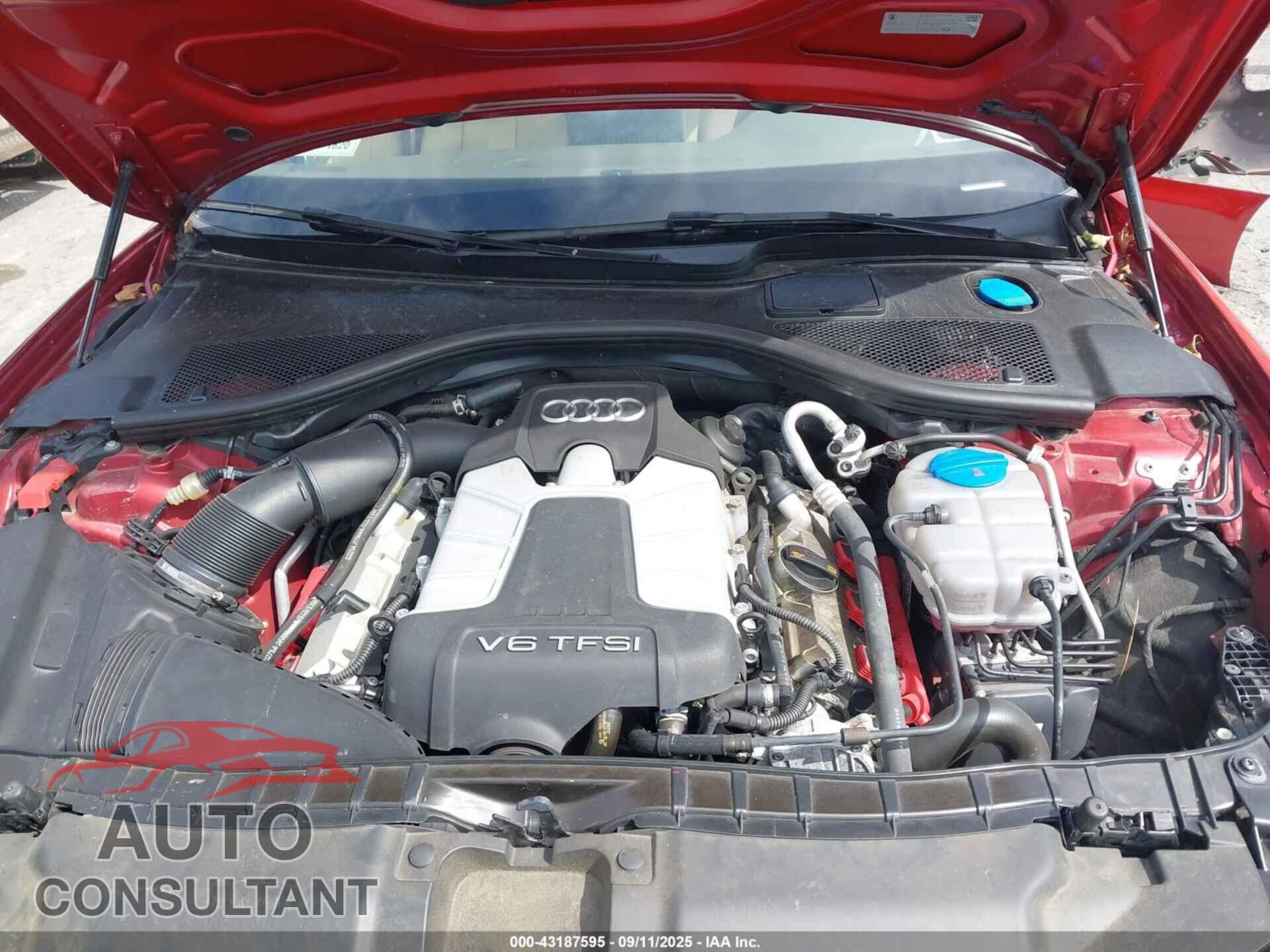 AUDI A6 2013 - WAUGGAFC5DN045748