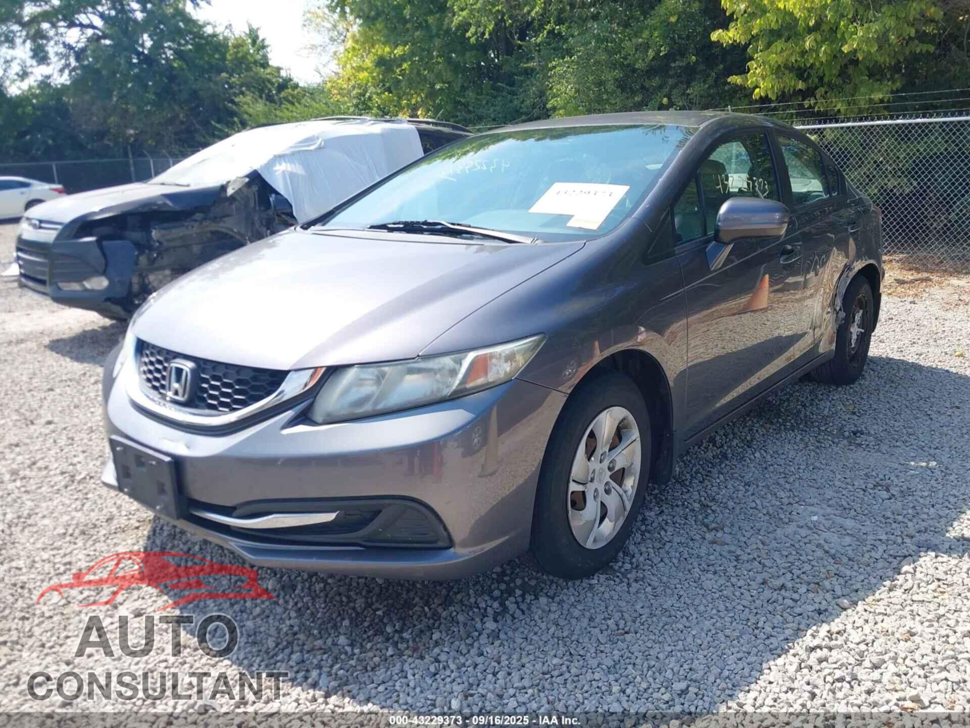 HONDA CIVIC 2014 - 19XFB2F52EE062274