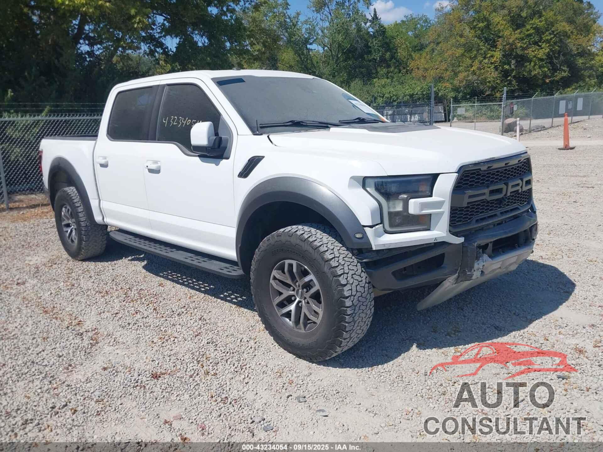 FORD F-150 2017 - 1FTFW1RG5HFB24238