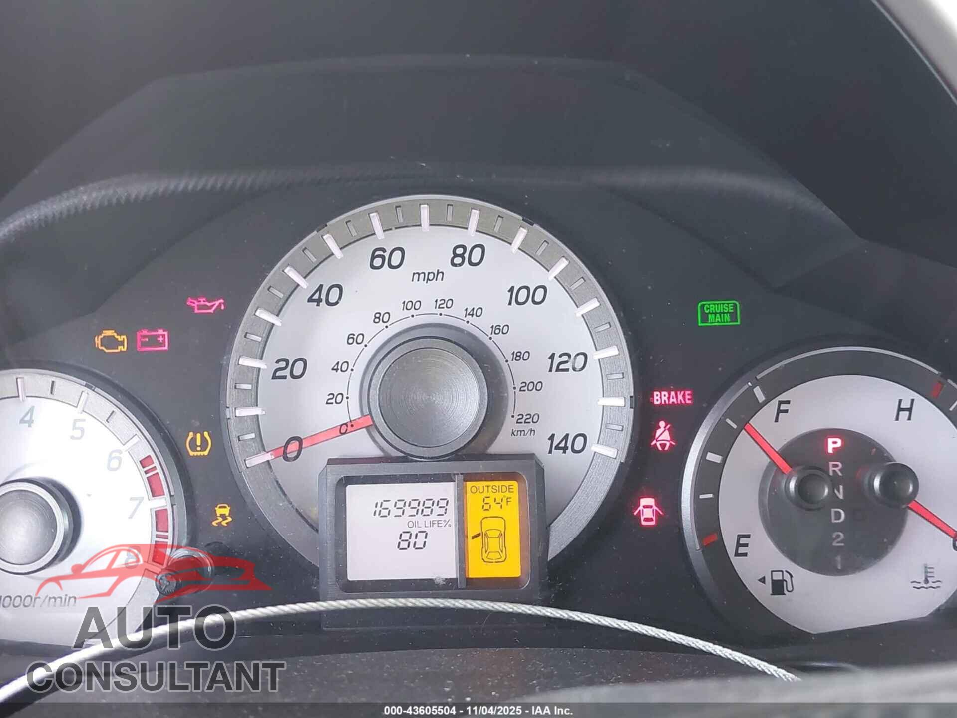 HONDA PILOT 2013 - 5FNYF4H47DB019569