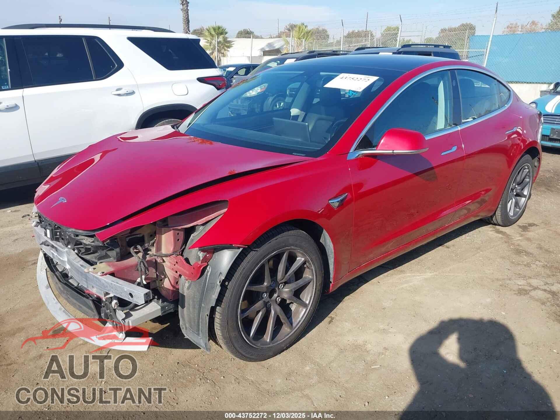 TESLA MODEL 3 2018 - 5YJ3E1EA5JF045962