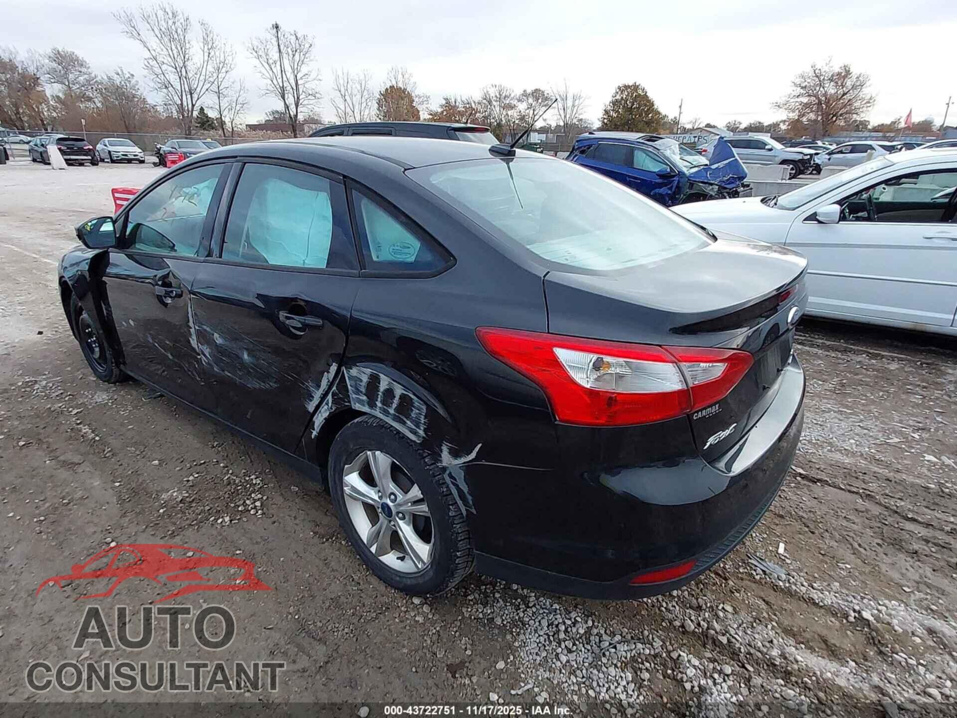 FORD FOCUS 2013 - 1FADP3F20DL108359