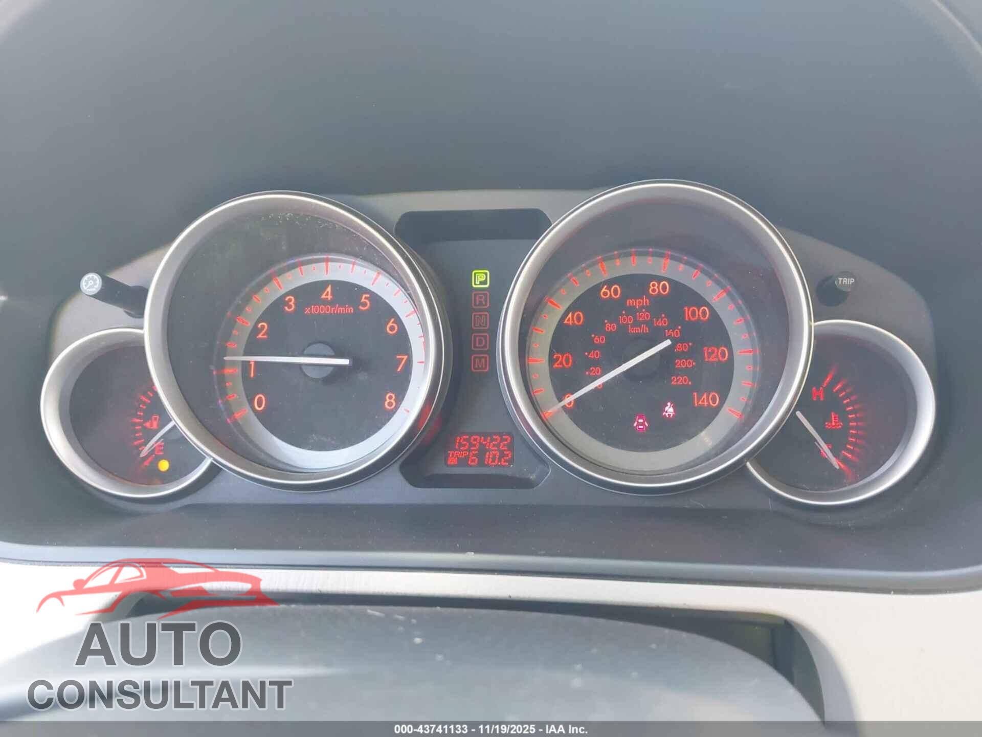 MAZDA CX-9 2012 - JM3TB2DA5C0362035