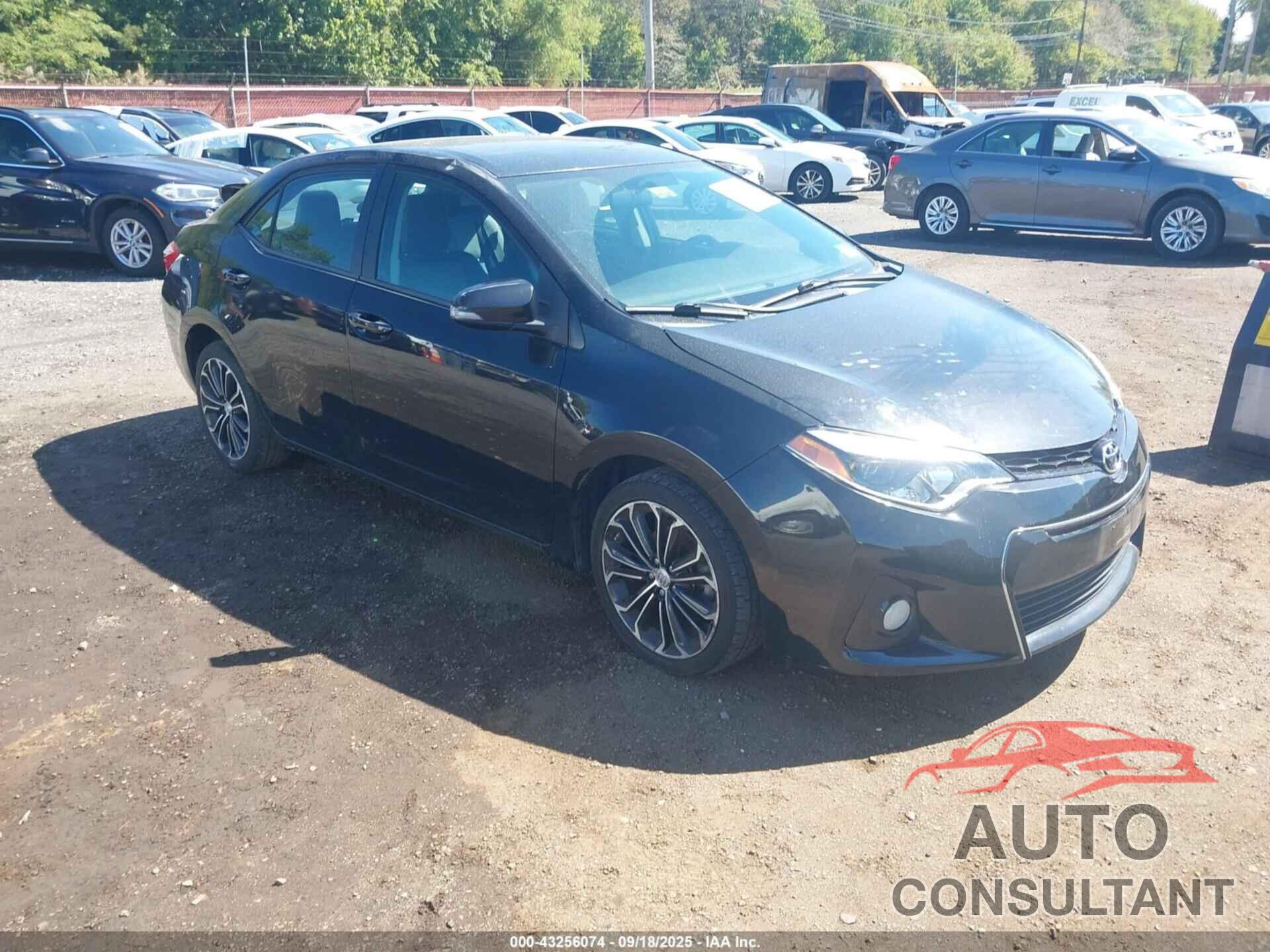 TOYOTA COROLLA 2015 - 2T1BURHE9FC389673