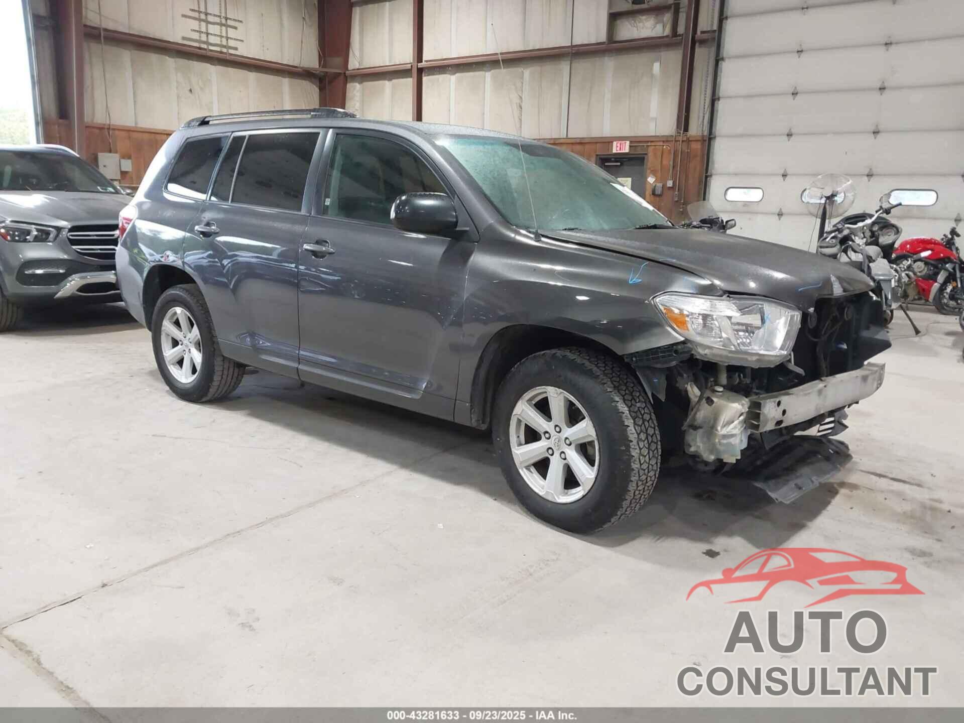 TOYOTA HIGHLANDER 2010 - 5TDBK3EH3AS021345