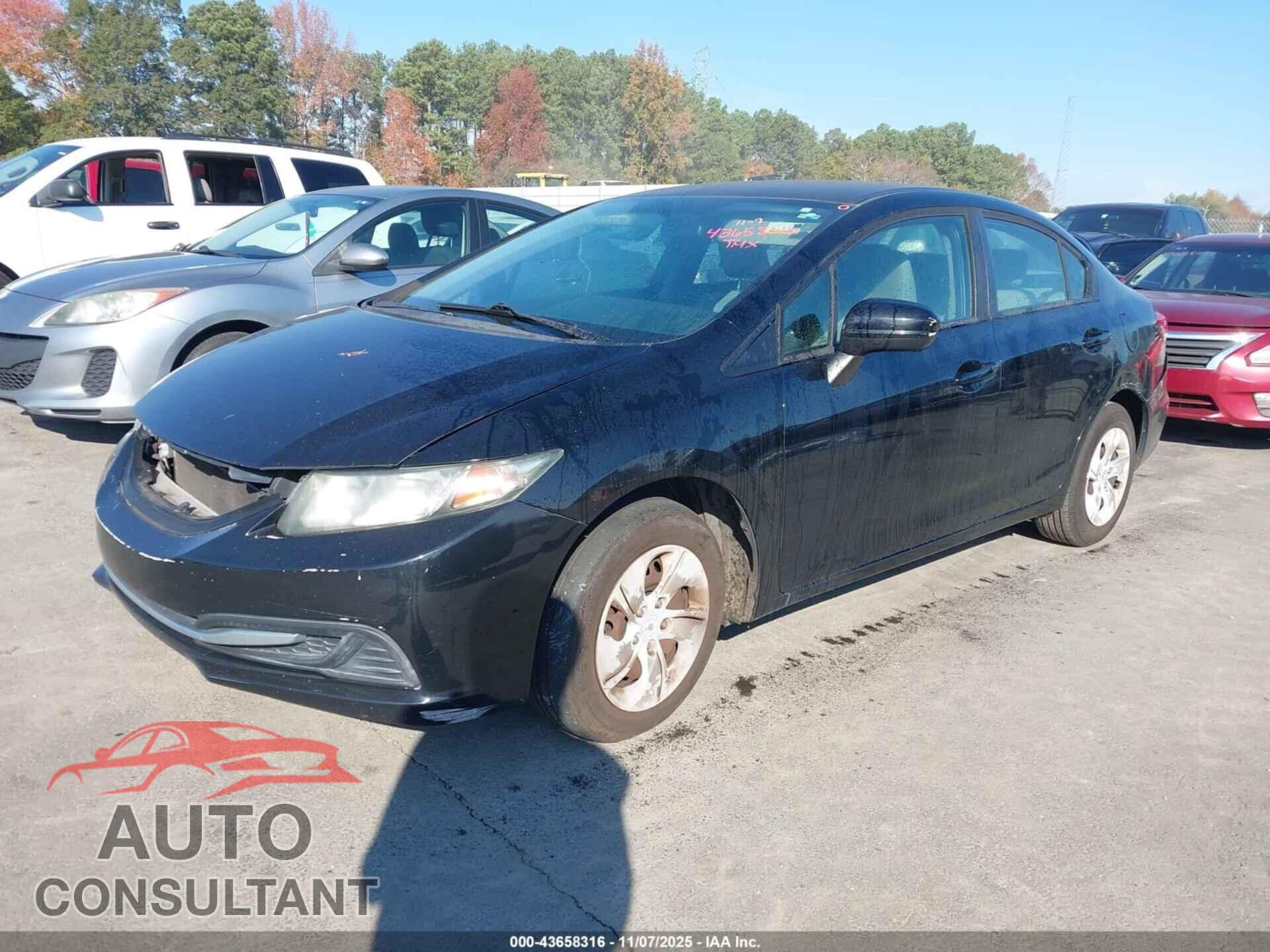 HONDA CIVIC 2014 - 19XFB2F5XEE039194