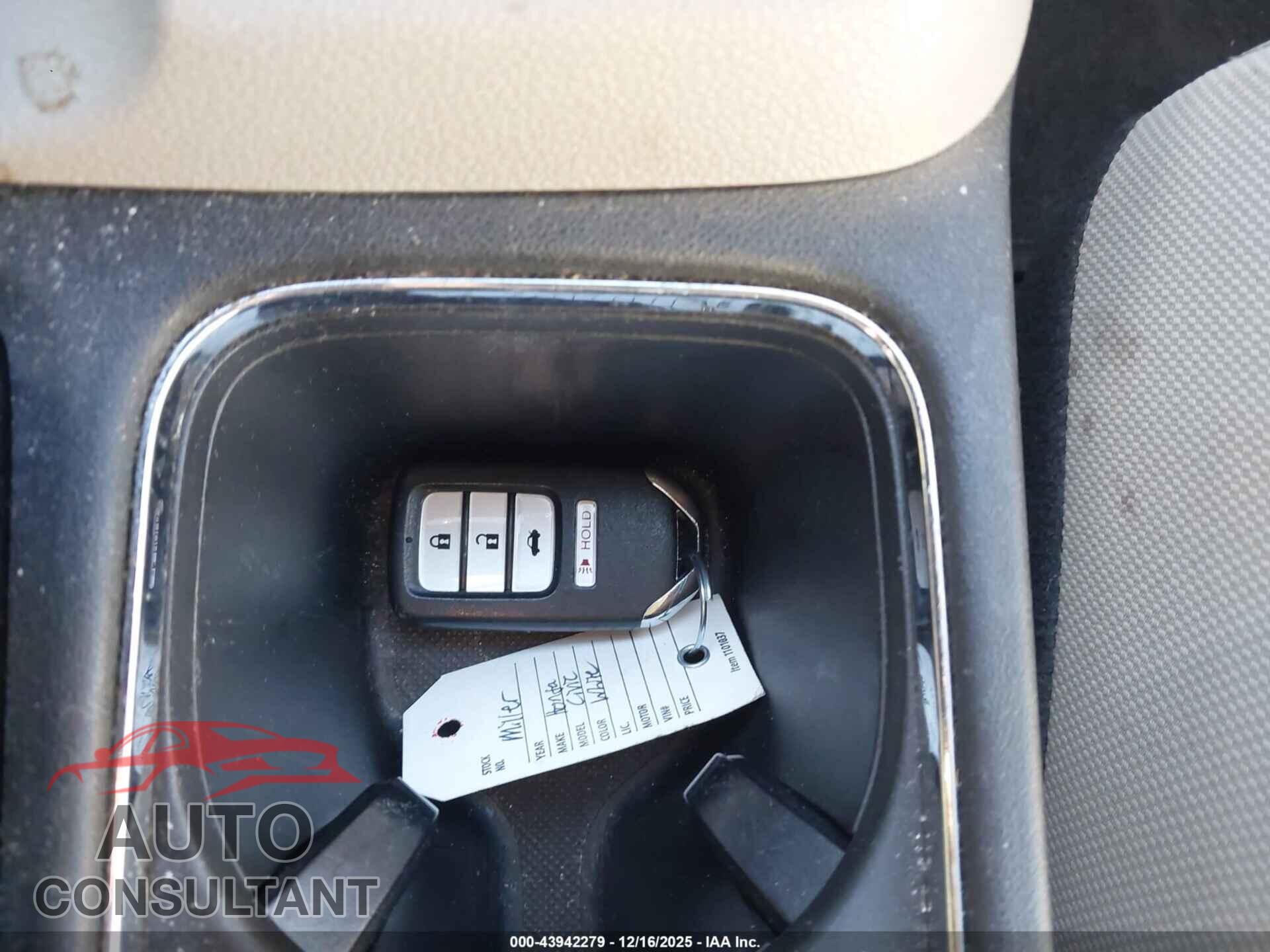 HONDA CIVIC 2015 - 2HGFB2F85FH501792