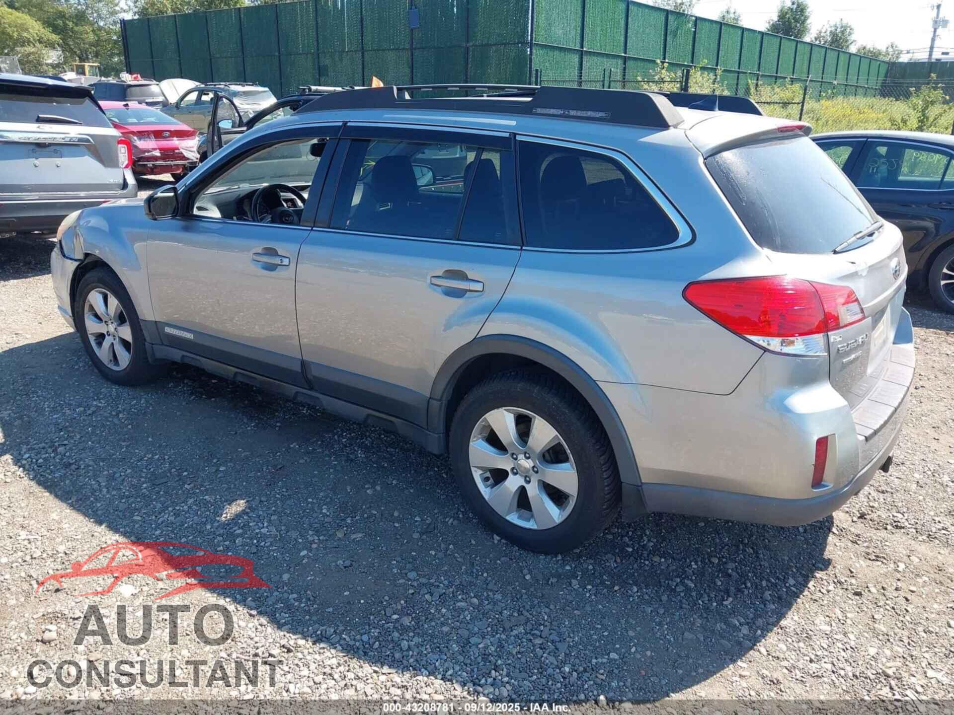 SUBARU OUTBACK 2011 - 4S4BRBKC9B3368207