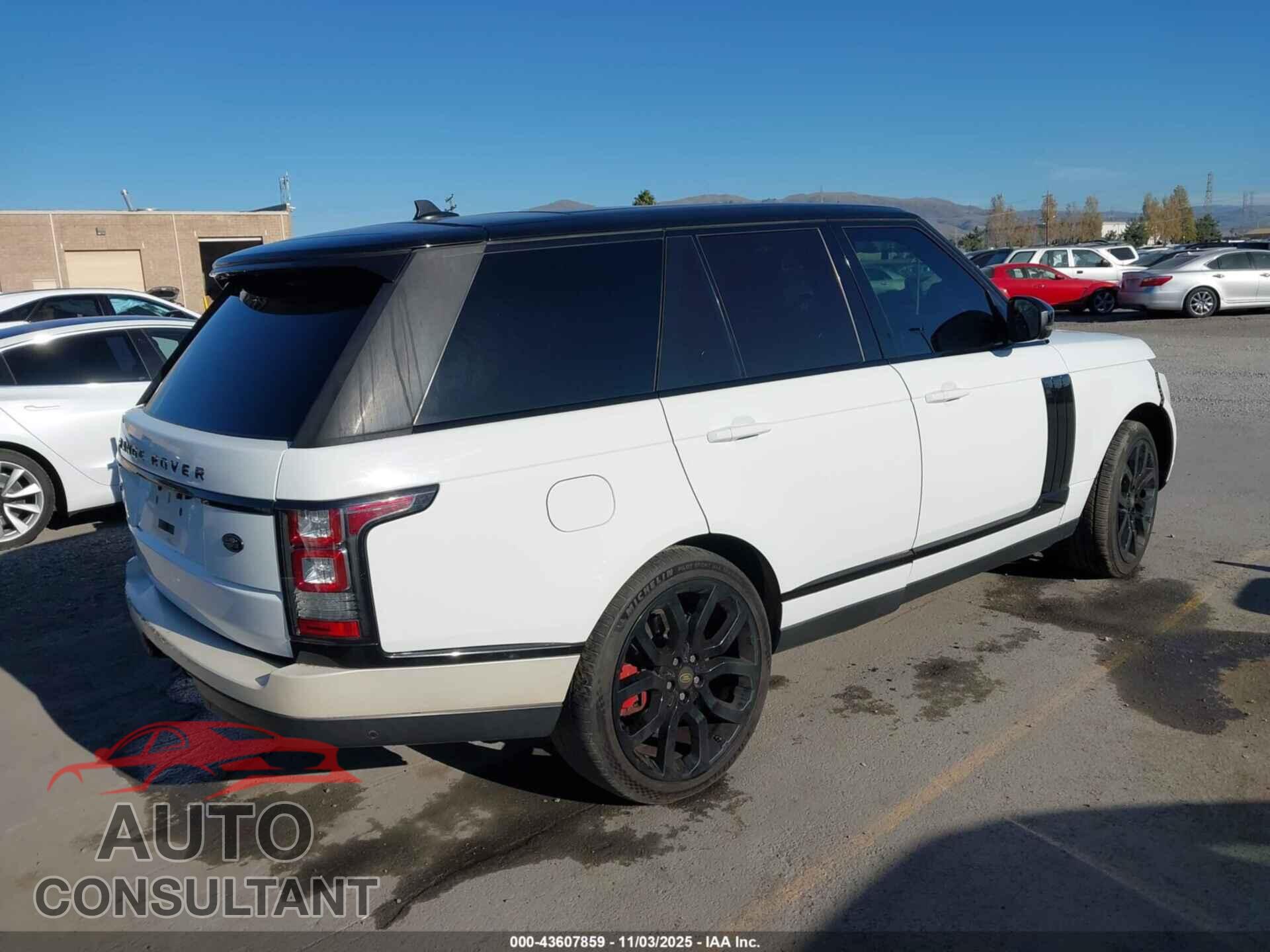 LAND ROVER RANGE ROVER 2016 - SALGS2PF8GA313681