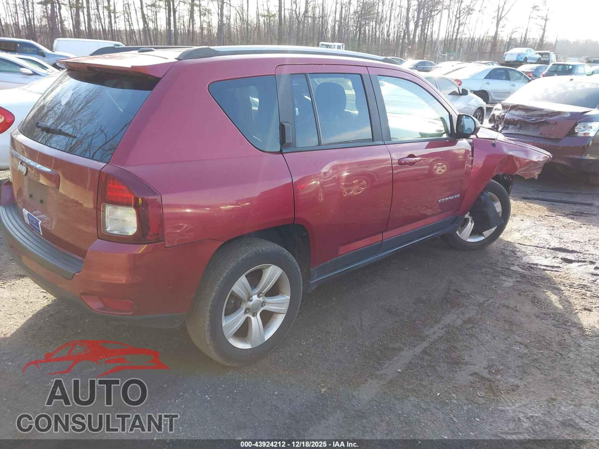 JEEP COMPASS 2017 - 1C4NJDBB2HD144565