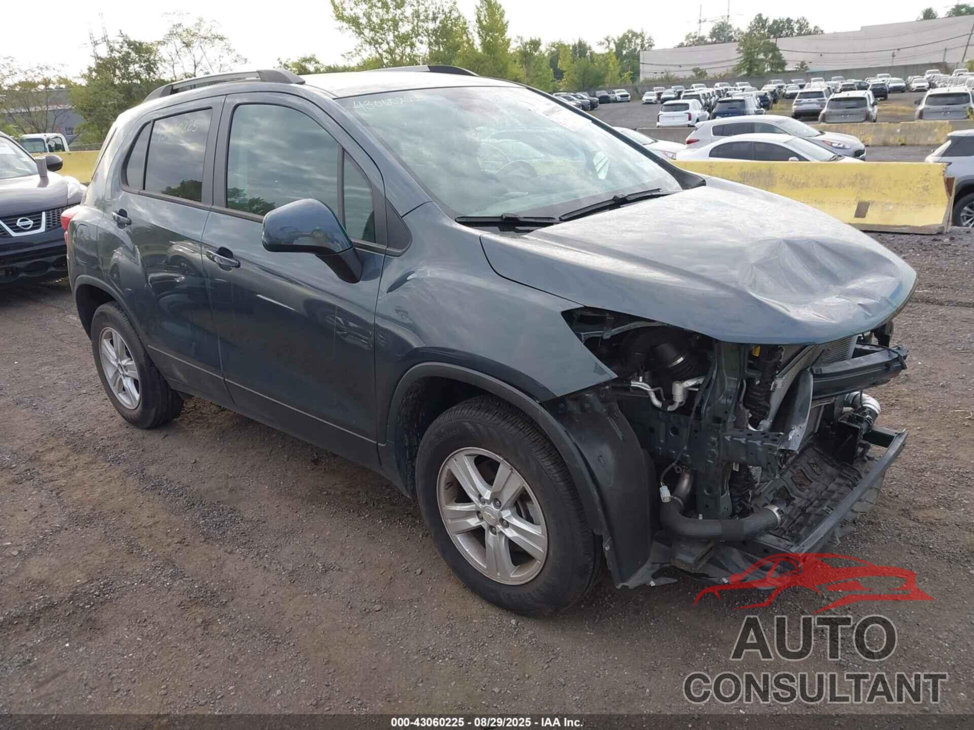 CHEVROLET TRAX 2022 - KL7CJPSM8NB524525