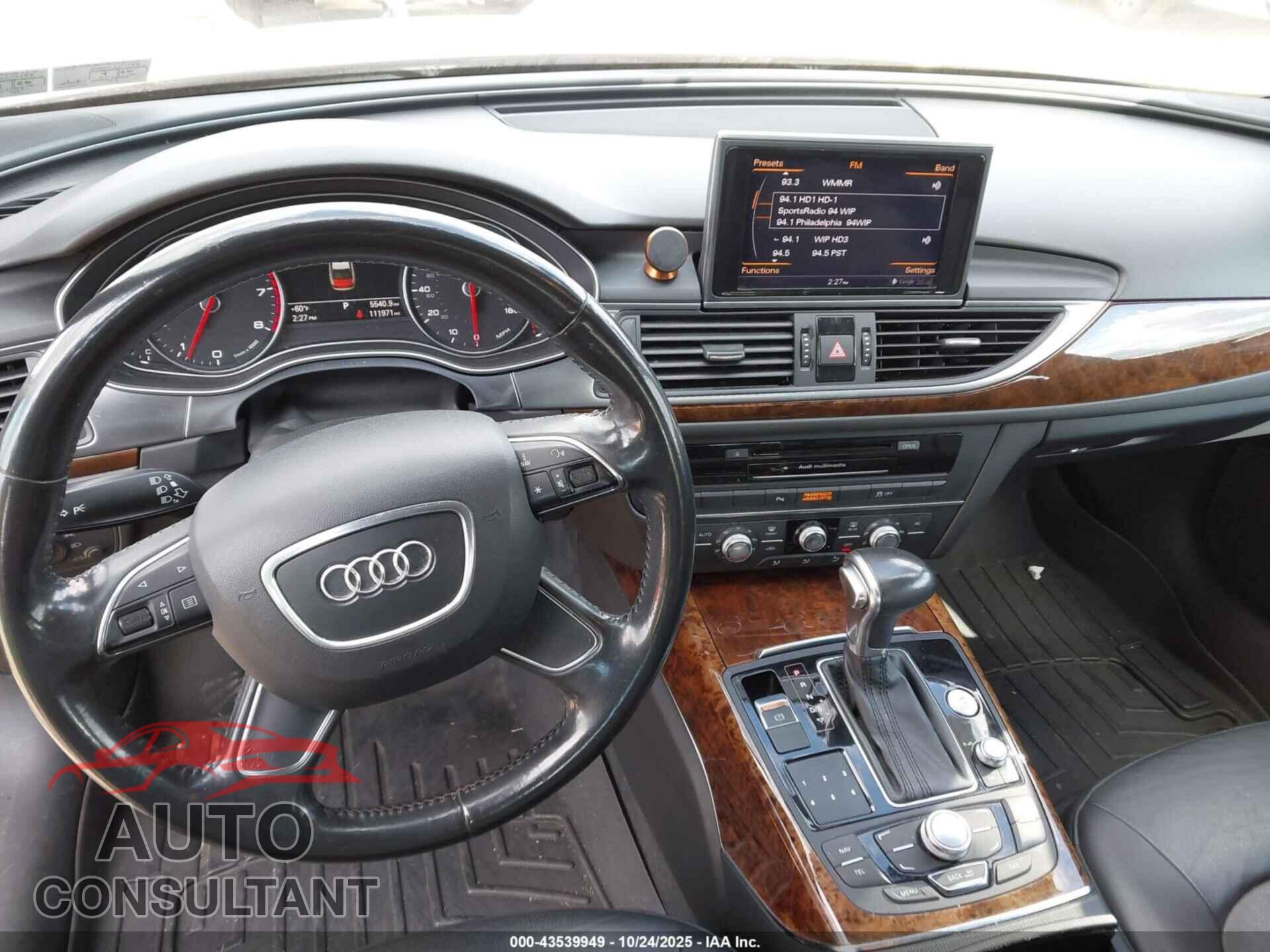 AUDI A6 2013 - WAUDFAFC9DN059254