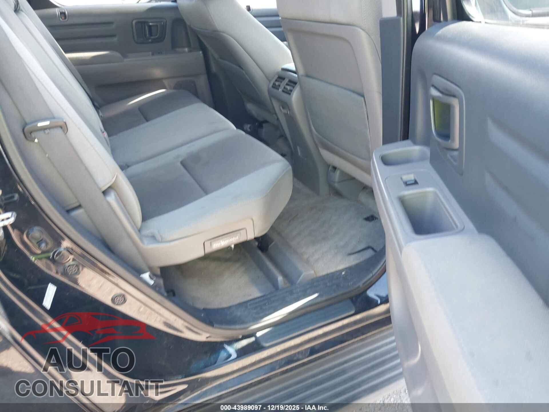 HONDA RIDGELINE 2012 - 5FPYK1F49CB452667