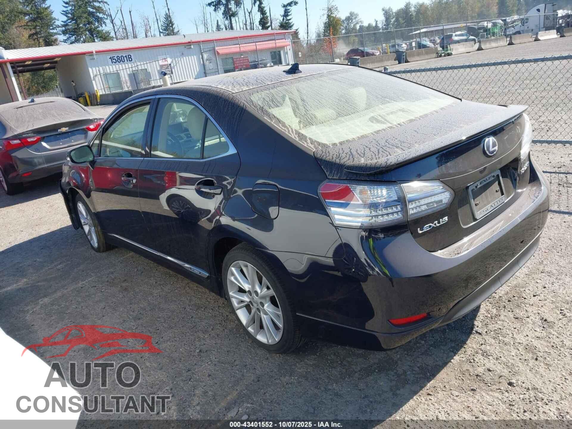LEXUS HS 250H 2010 - JTHBB1BA5A2021929
