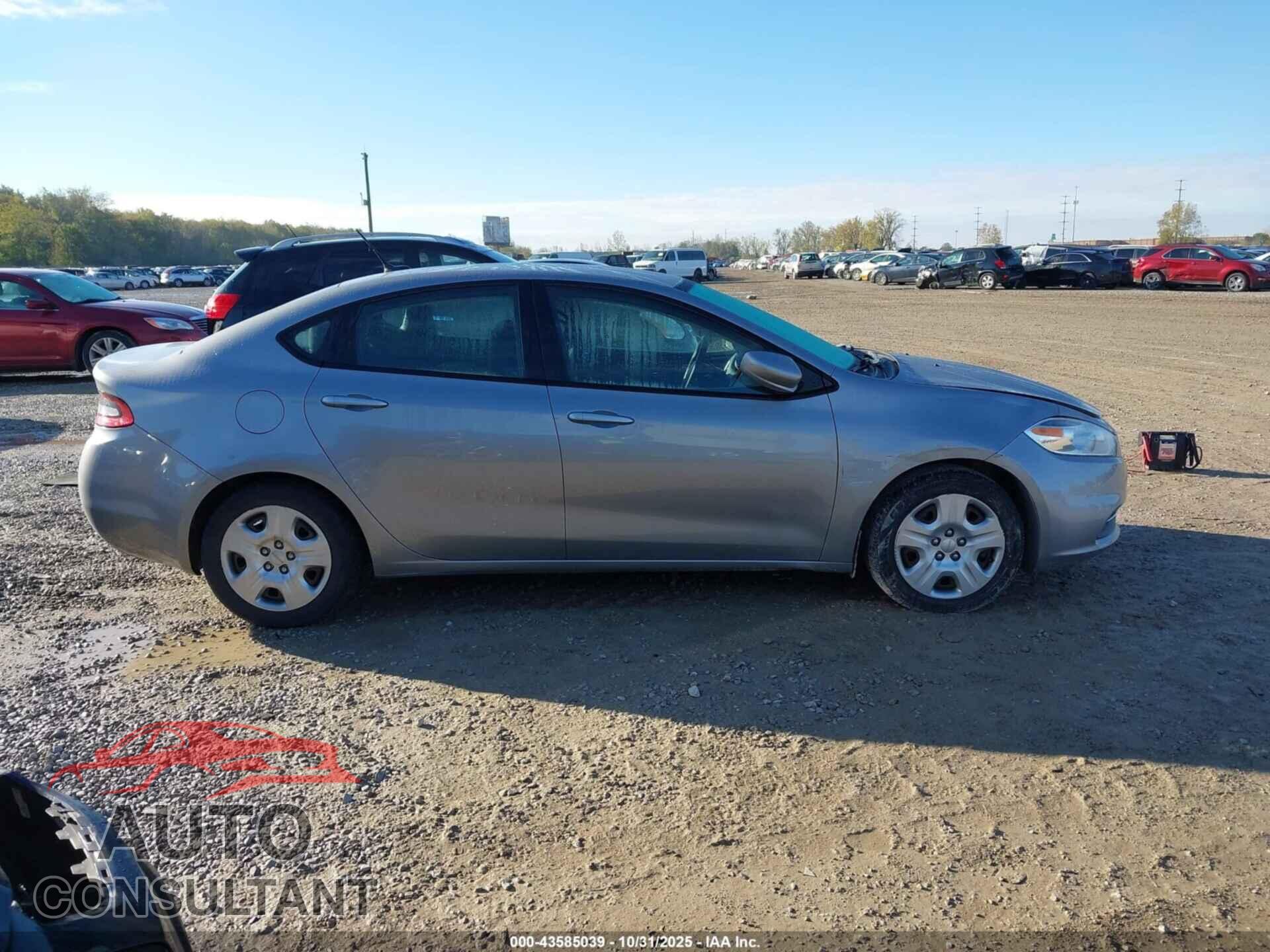 DODGE DART 2015 - 1C3CDFAA4FD298764