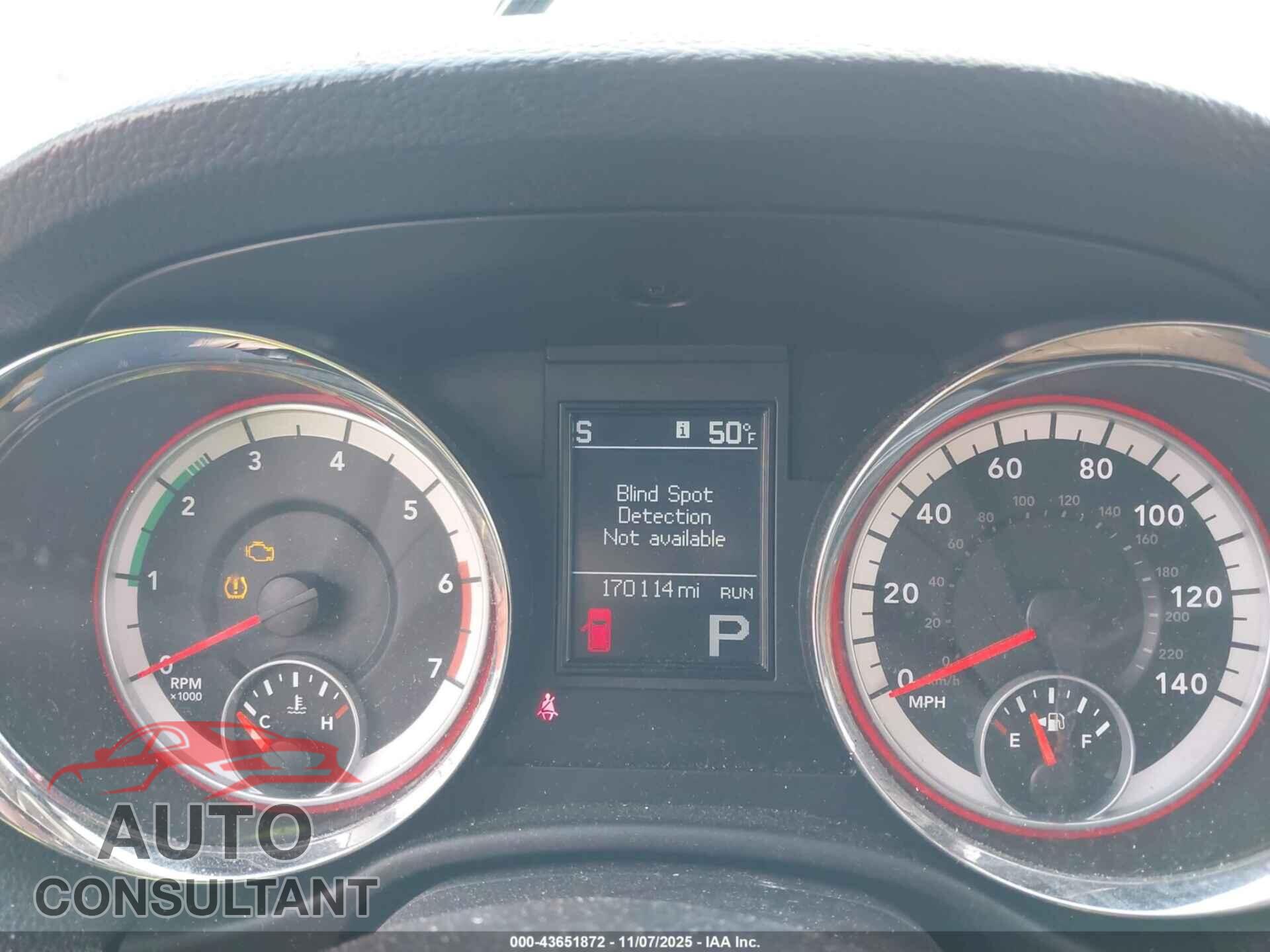 DODGE DURANGO 2011 - 1D4SE5GT9BC600317