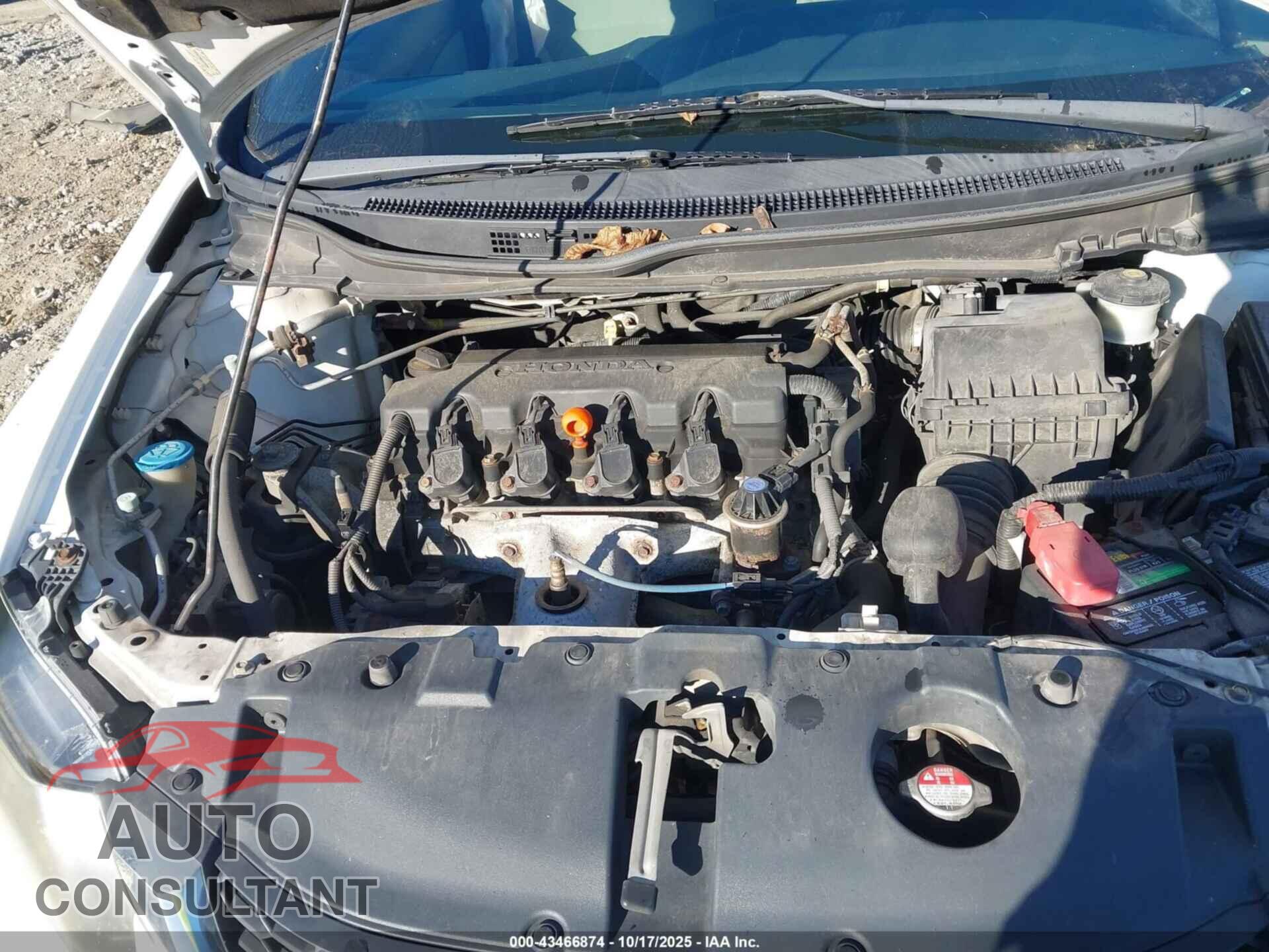 HONDA CIVIC 2013 - 19XFB2F50DE278722