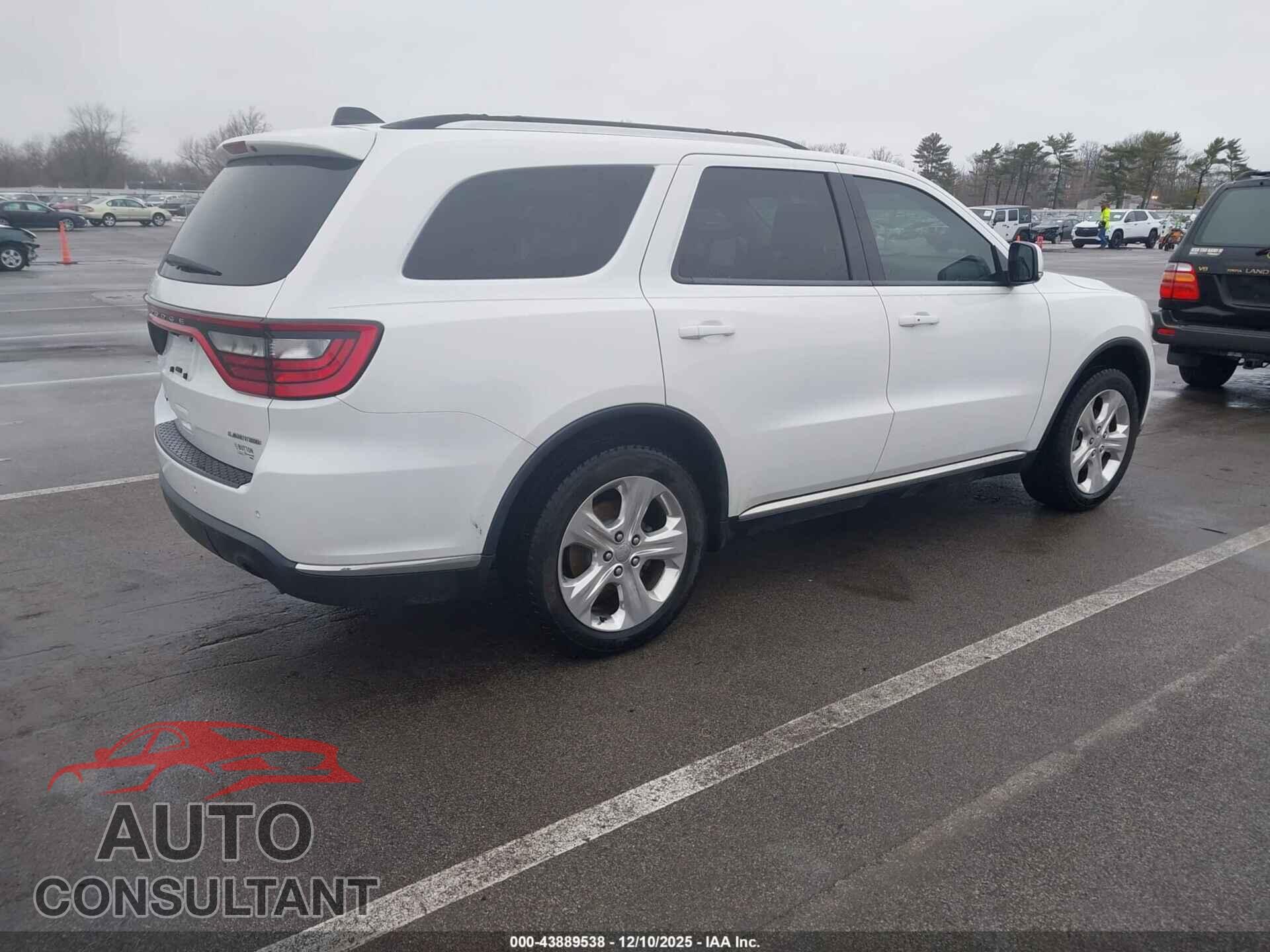 DODGE DURANGO 2015 - 1C4RDJDG8FC818379