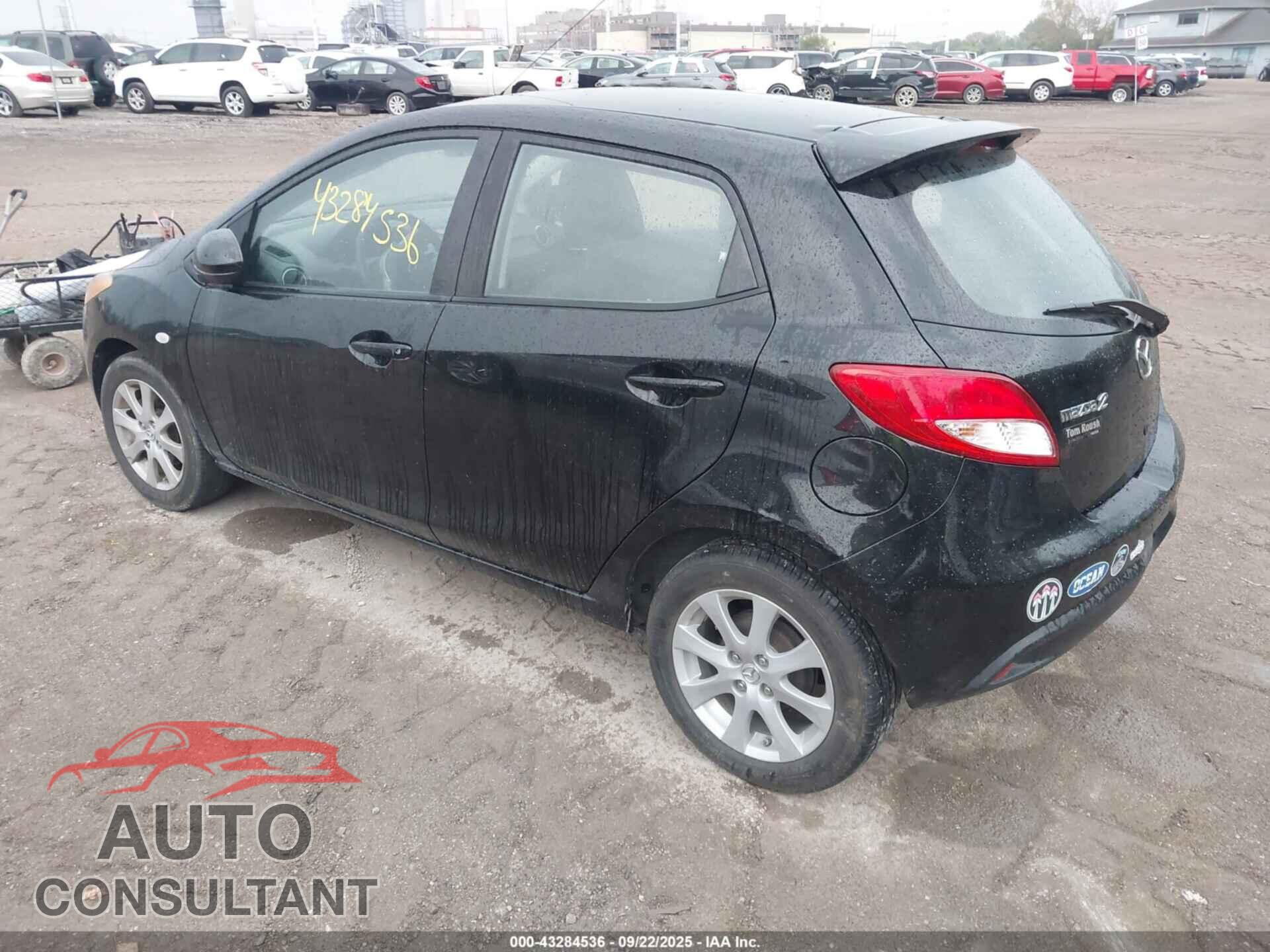 MAZDA MAZDA2 2012 - JM1DE1LY5C0134405