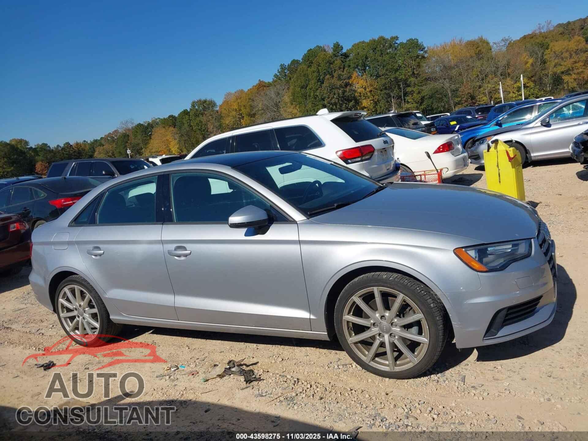 AUDI A3 2016 - WAUB8GFF8G1008564