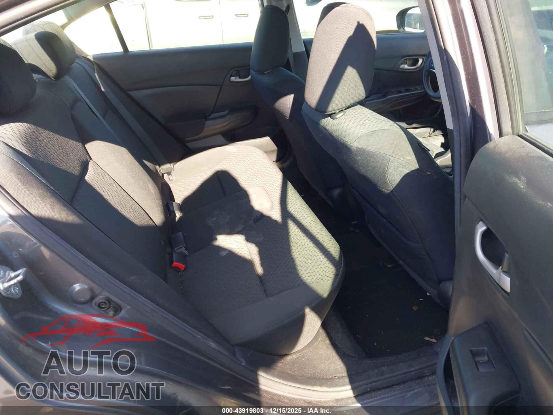 HONDA CIVIC 2015 - 2HGFB2F59FH541069