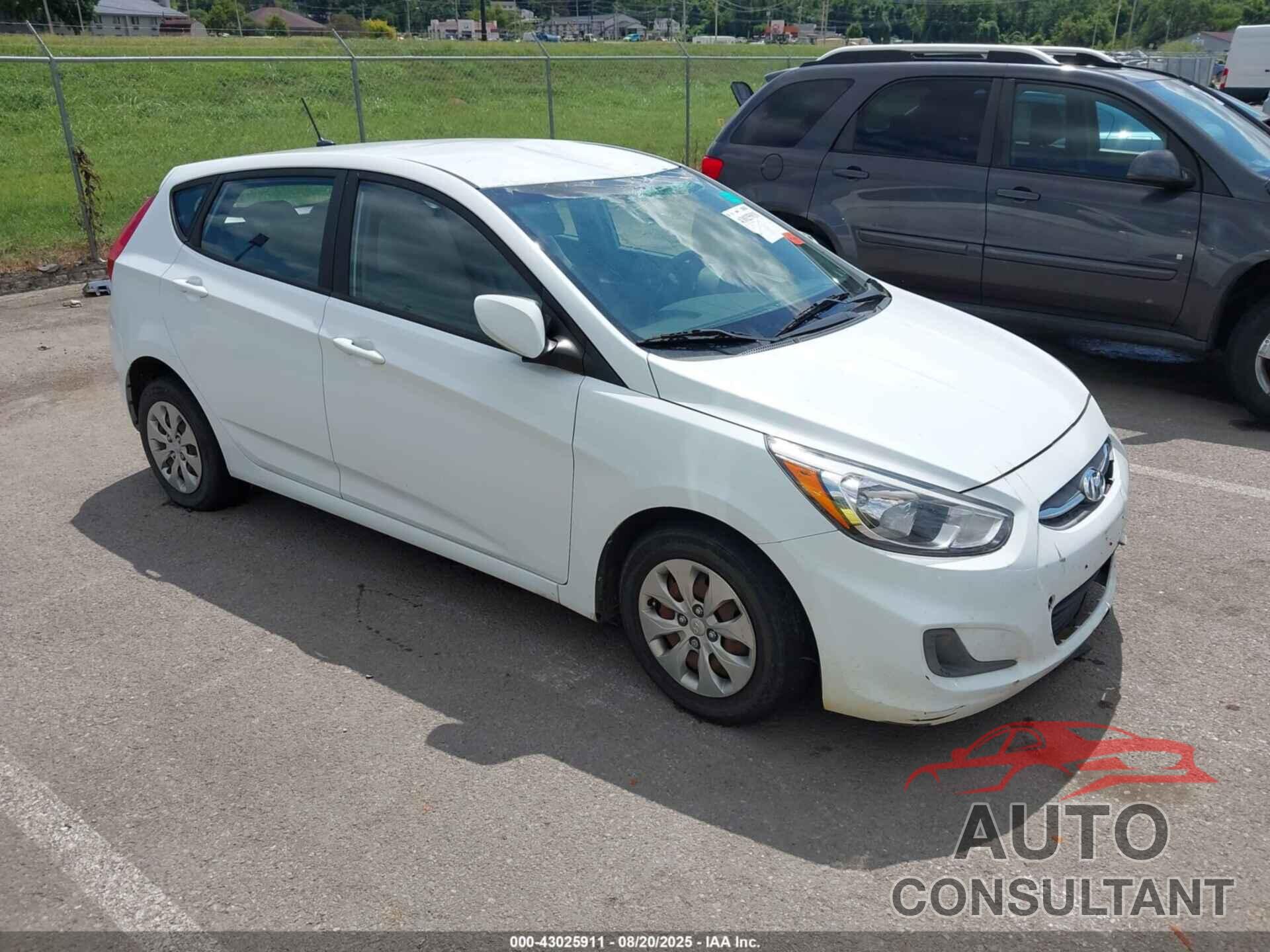 HYUNDAI ACCENT 2017 - KMHCT5AE6HU319656