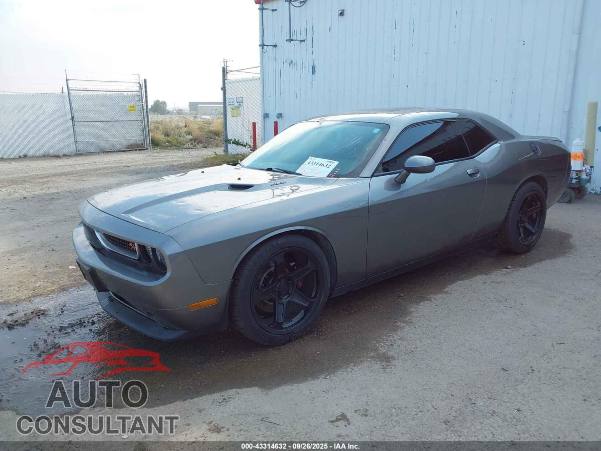 DODGE CHALLENGER 2012 - 2C3CDYBT4CH238655