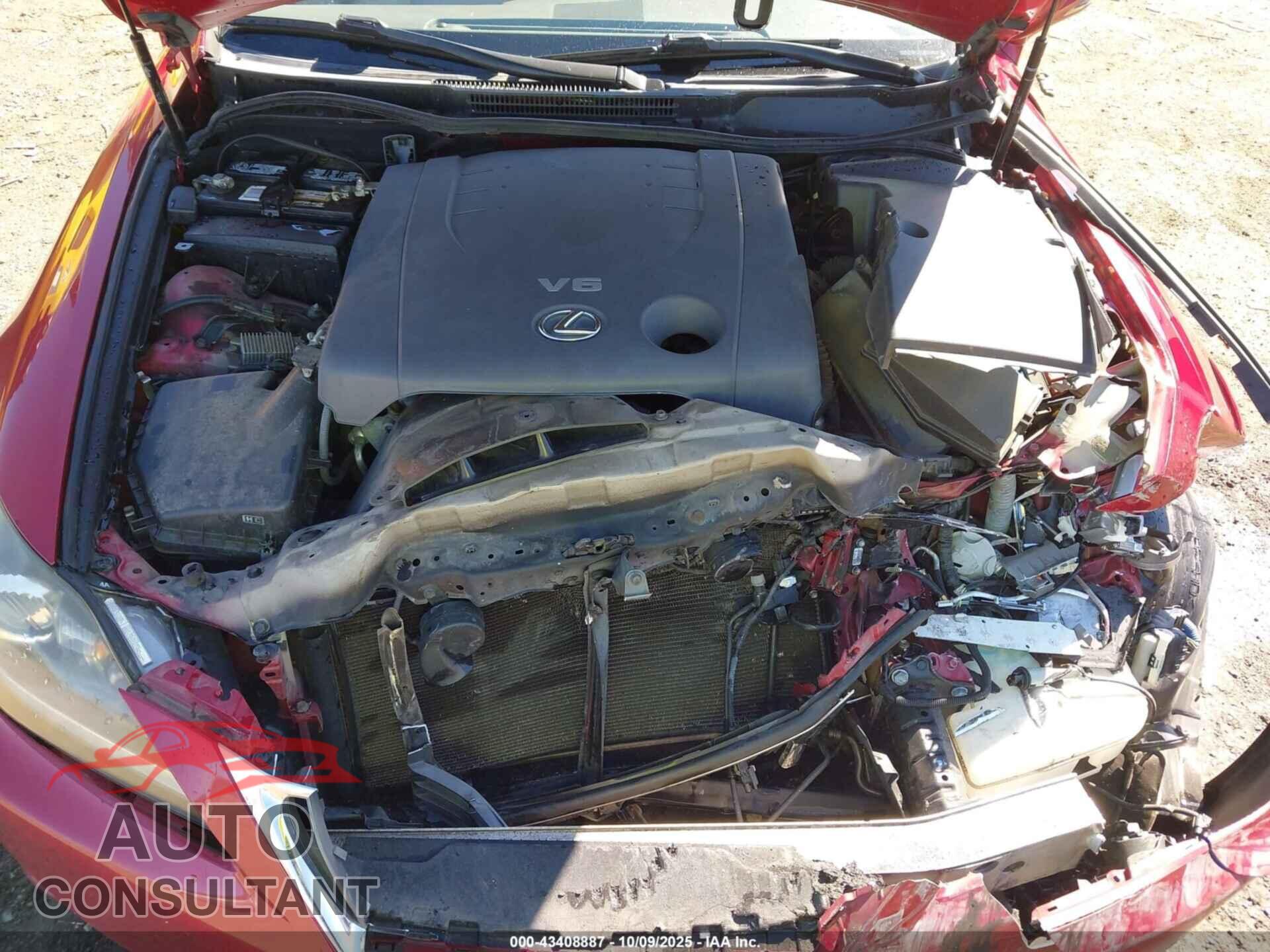 LEXUS IS 250 2012 - JTHBF5C27C5174655