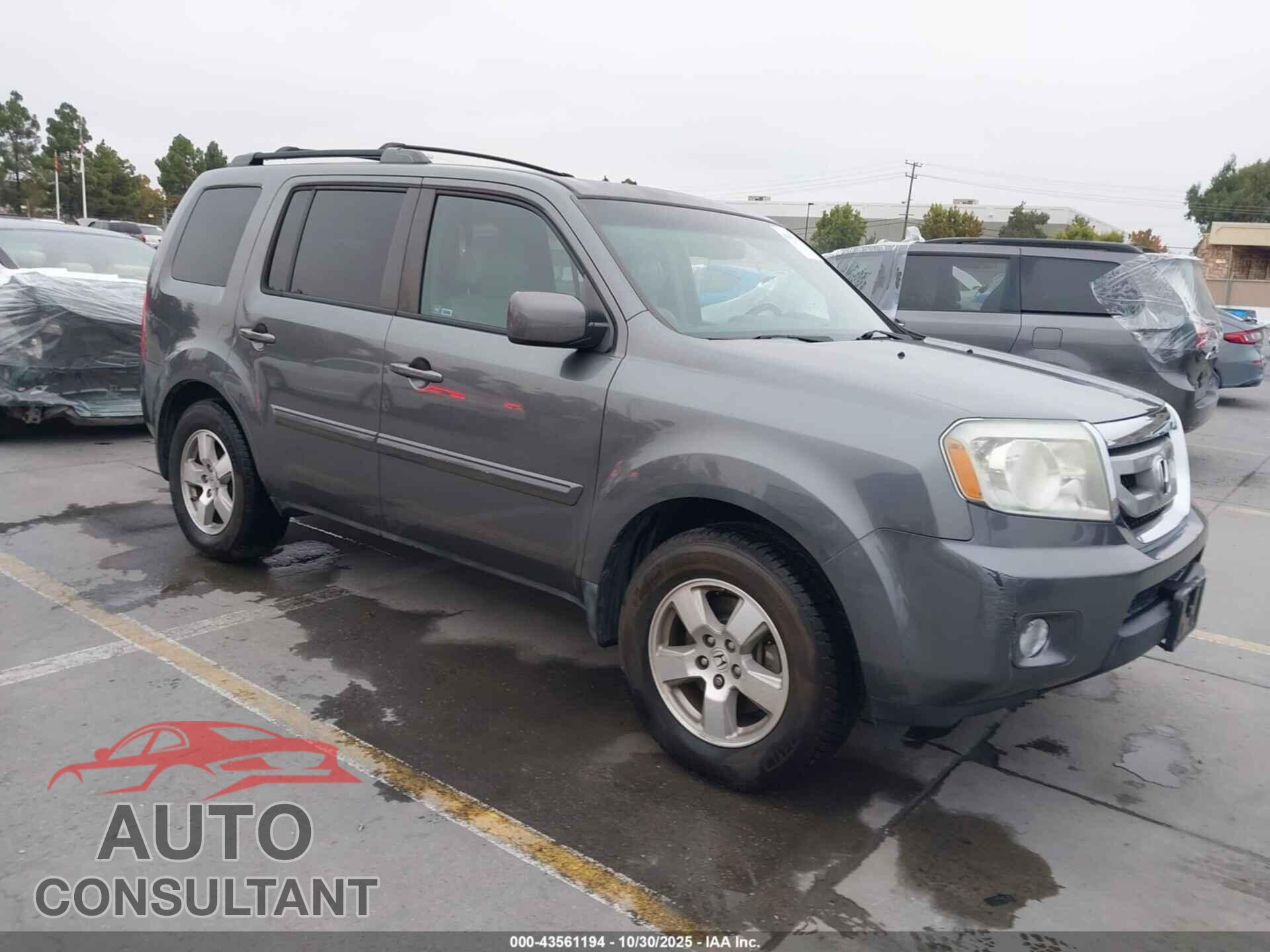 HONDA PILOT 2011 - 5FNYF4H61BB083475