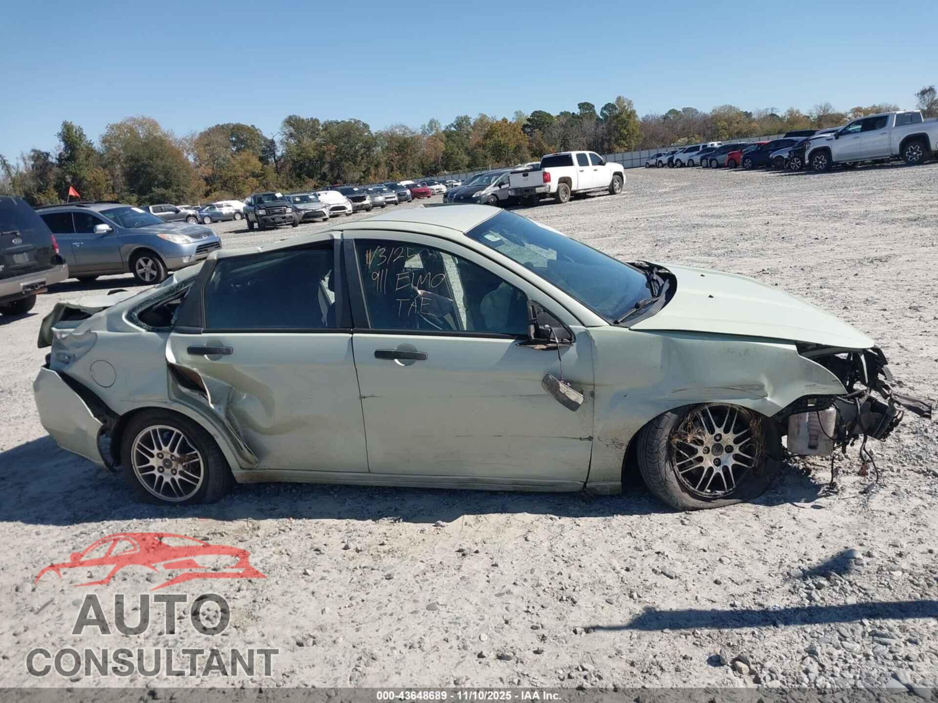 FORD FOCUS 2010 - 1FAHP3FN1AW184792