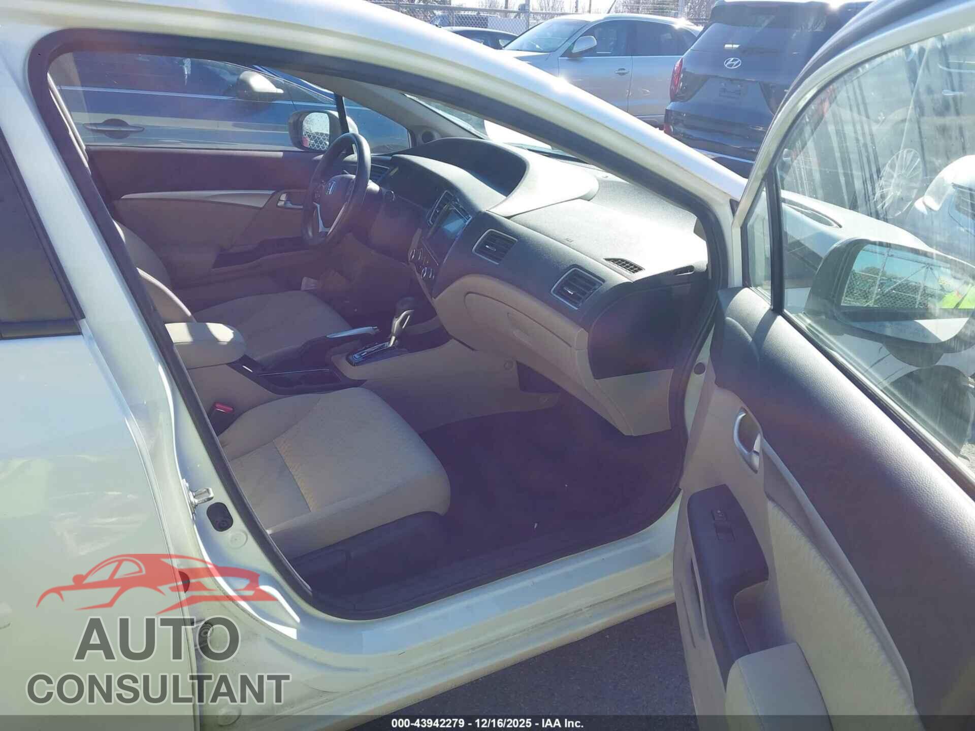 HONDA CIVIC 2015 - 2HGFB2F85FH501792