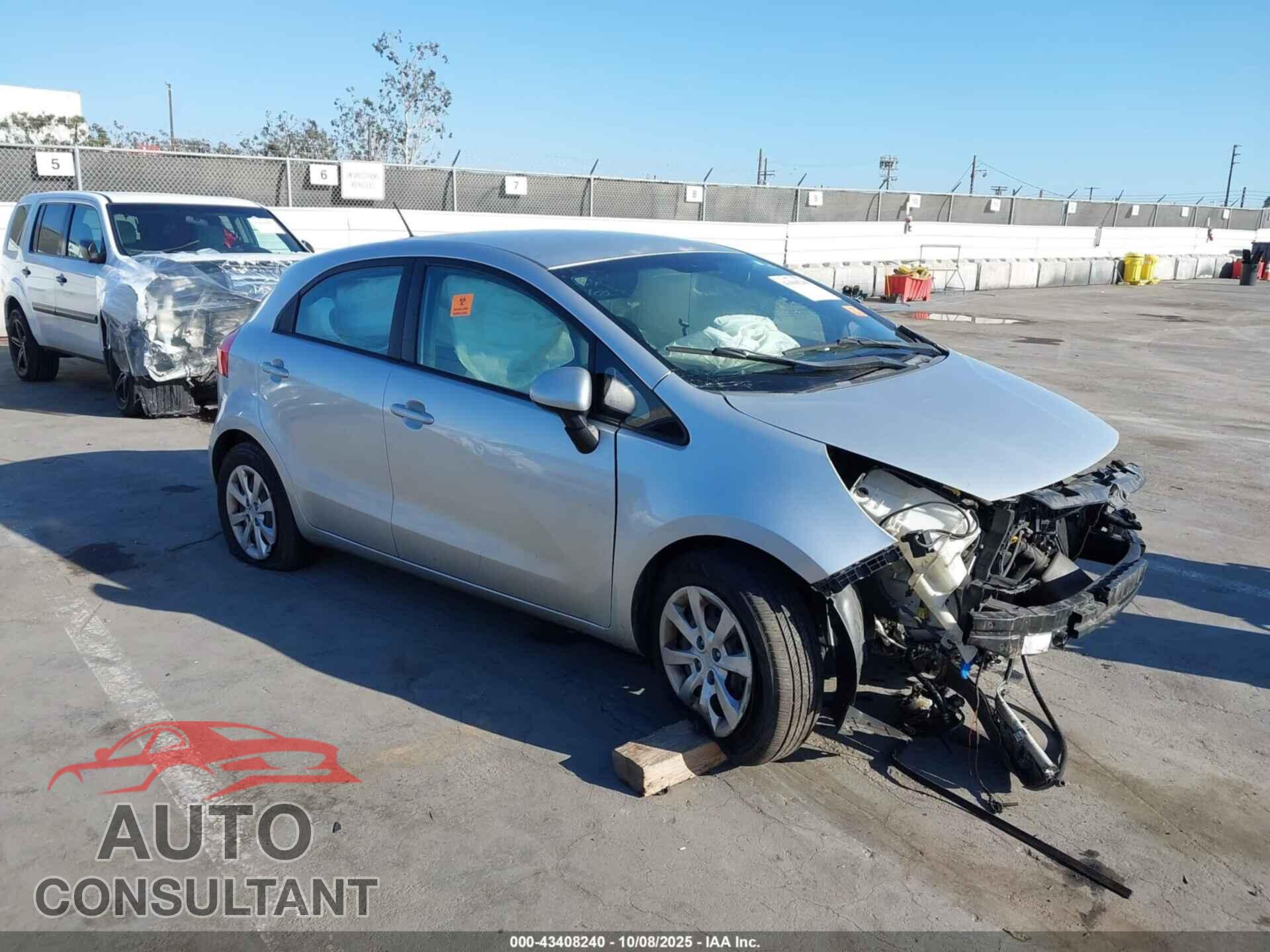 KIA RIO 2013 - KNADN5A30D6104867