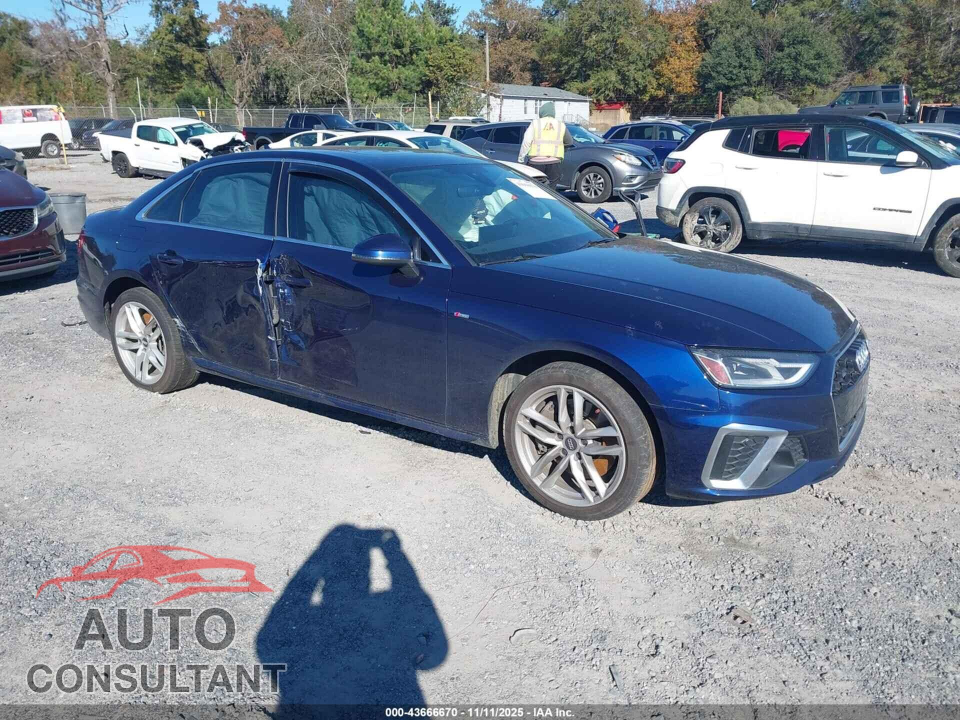 AUDI A4 2020 - WAUDNAF41LA045320
