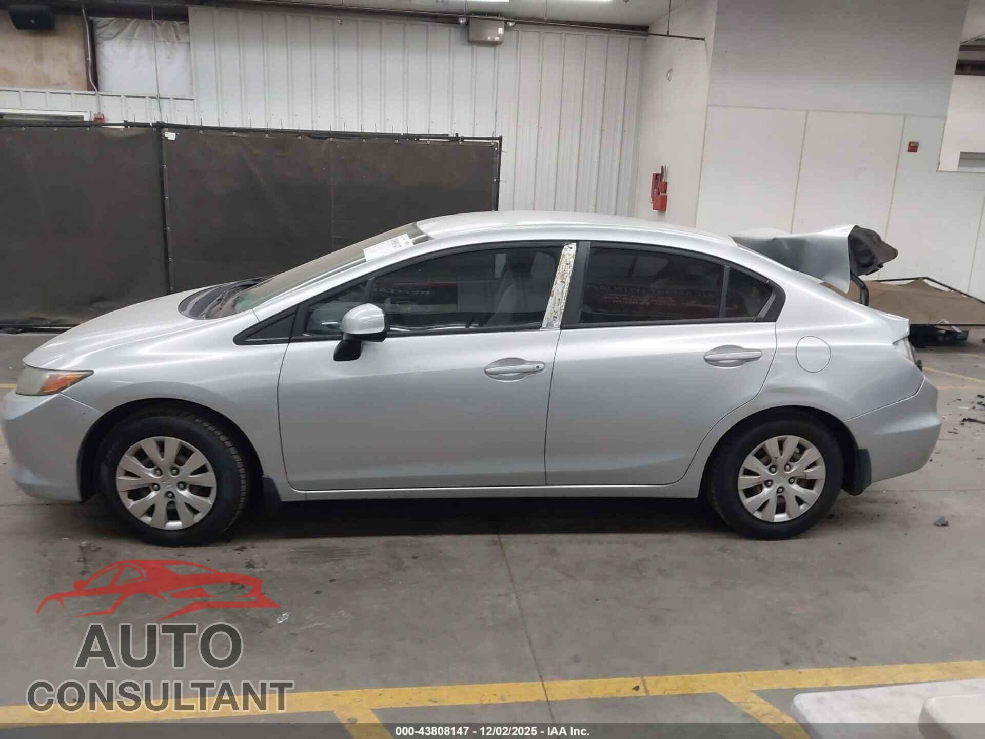 HONDA CIVIC 2012 - 2HGFB2F56CH580911