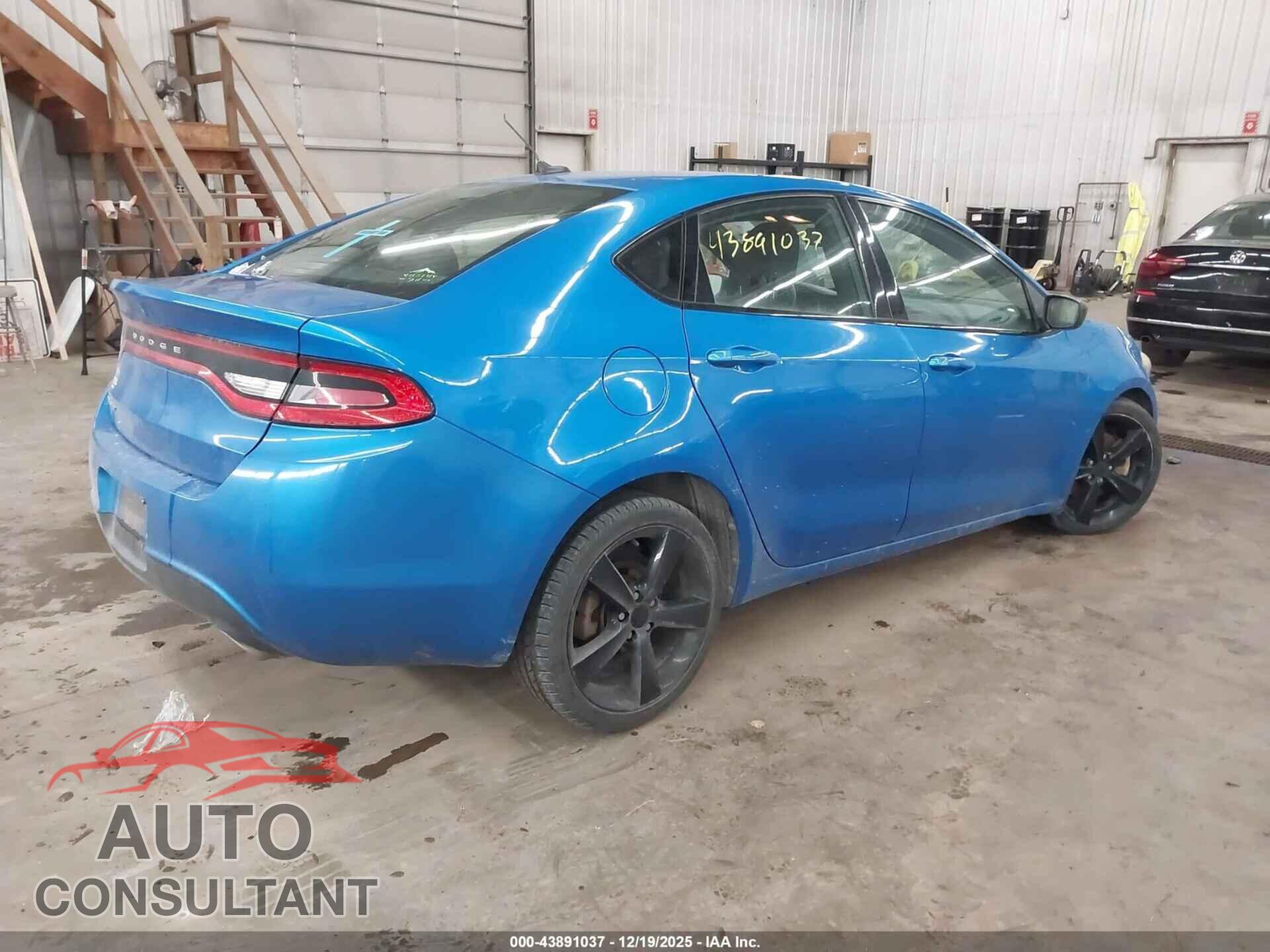 DODGE DART 2015 - 1C3CDFBB6FD224270