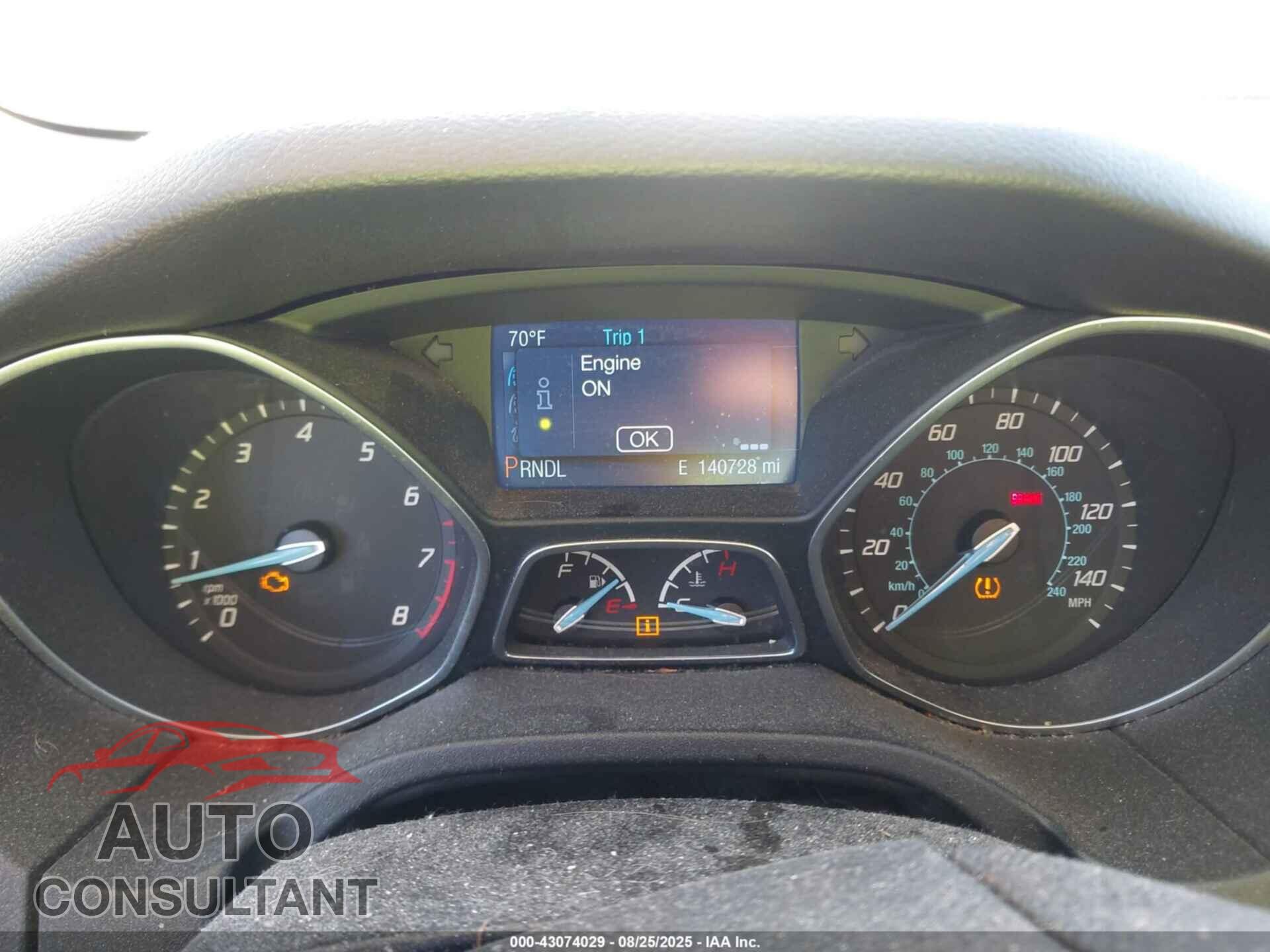 FORD FOCUS 2014 - 1FADP3F28EL182212
