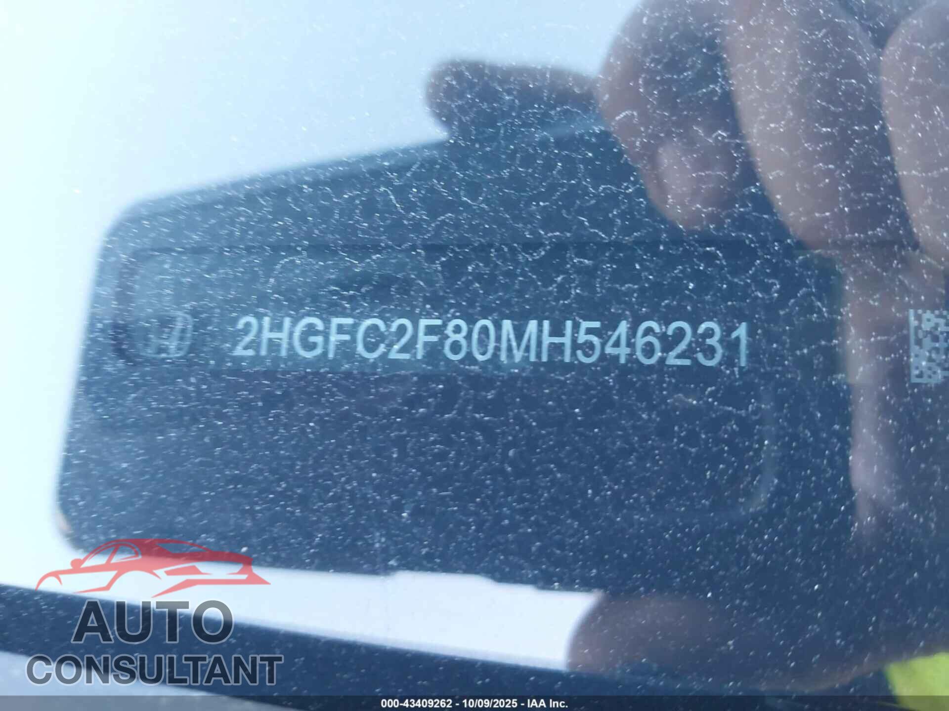 HONDA CIVIC 2021 - 2HGFC2F80MH546231