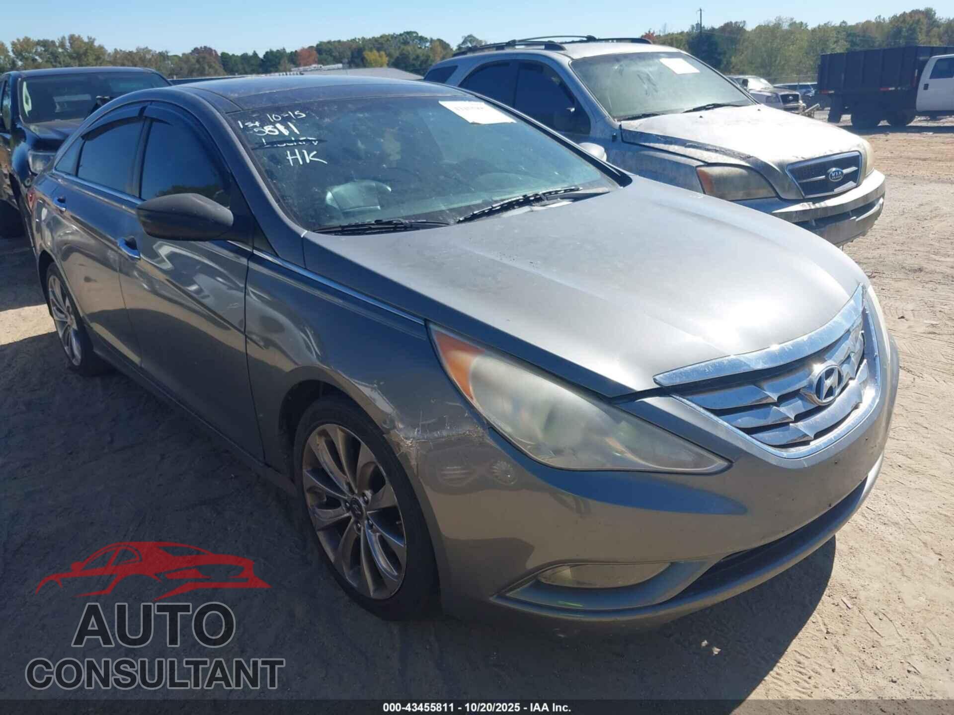 HYUNDAI SONATA 2012 - 5NPEC4AB8CH501875
