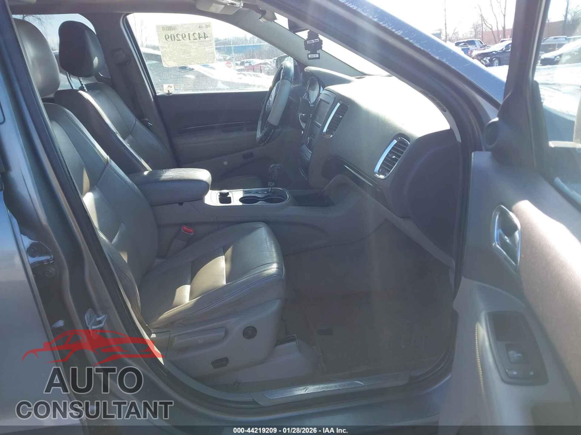 DODGE DURANGO 2012 - 1C4SDJDT4CC322991