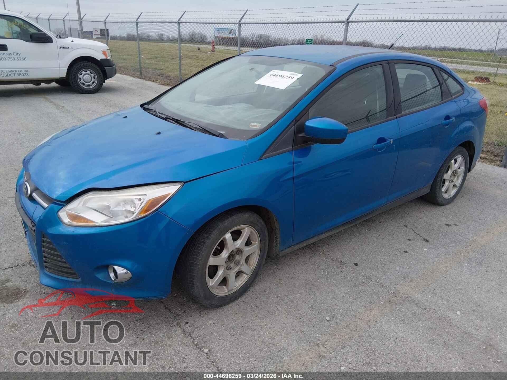 FORD FOCUS 2012 - 1FAHP3F20CL457974