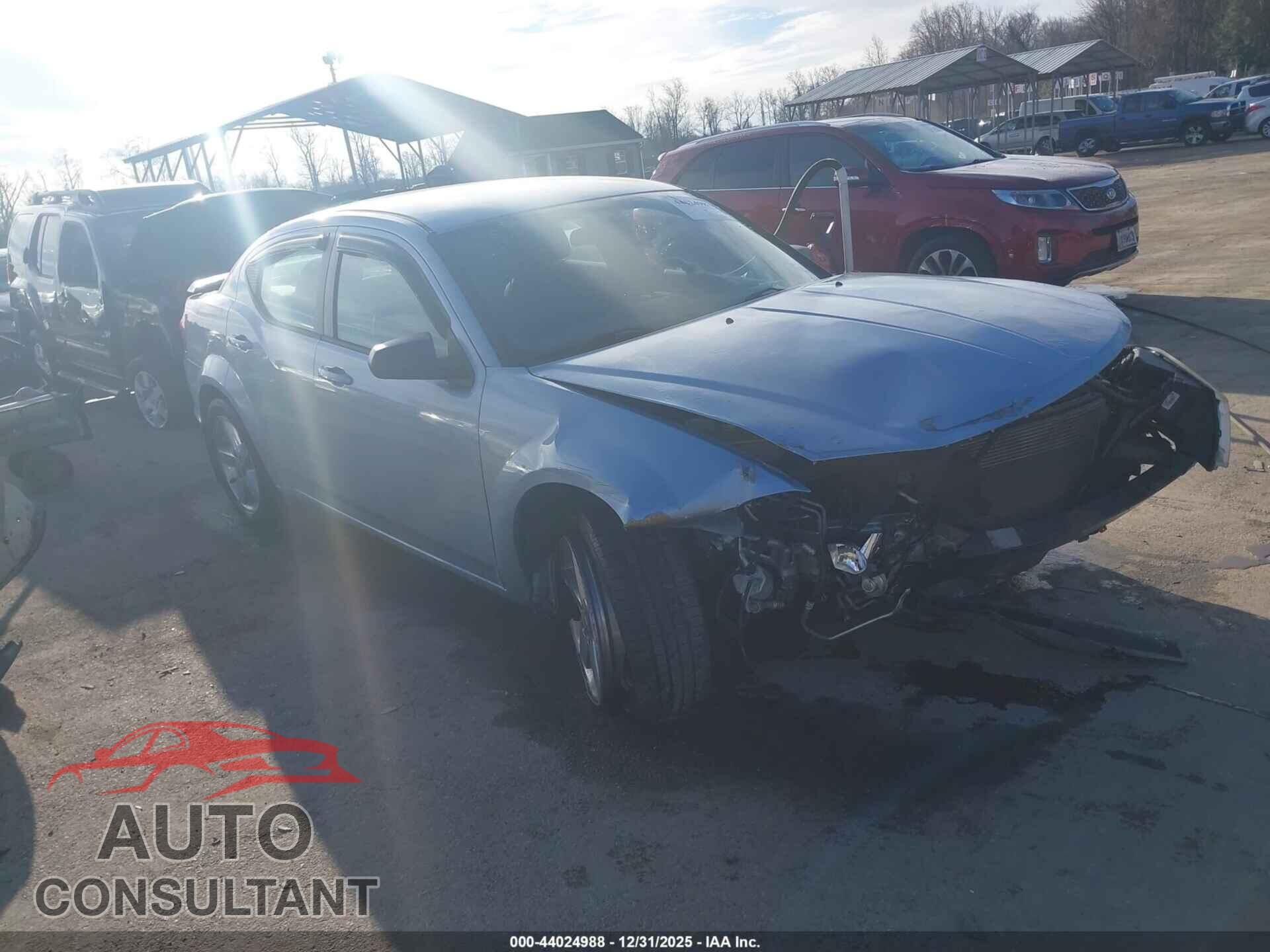 DODGE AVENGER 2013 - 1C3CDZAB9DN687899